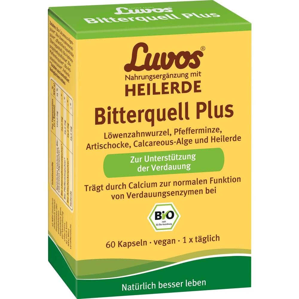 Luvos LUVOS Heilerde Bio Bitterquell Plus Kapseln Kapseln, 60 St.