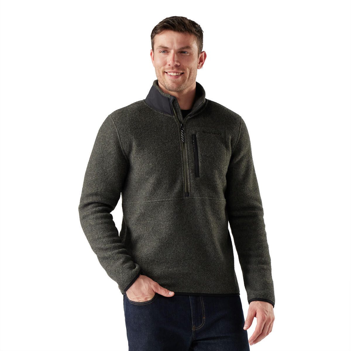 Smartwool Fleecepullover Smartwool Herren Second Cut 1/2 Zip Fleecepullover