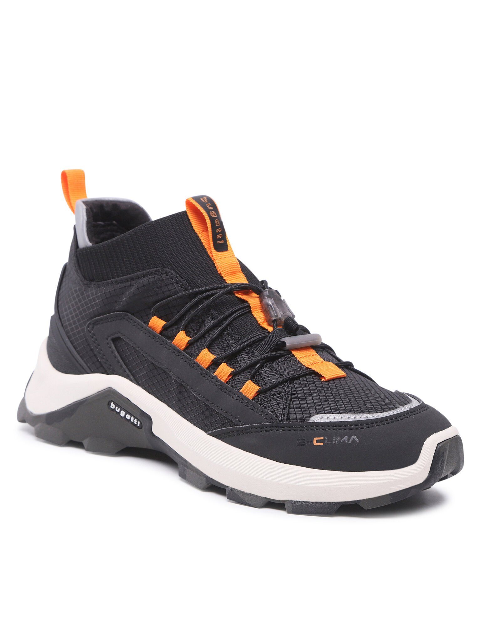 bugatti Sneakers 432-A9O30-5069 Black/Orange 1033 Sneaker