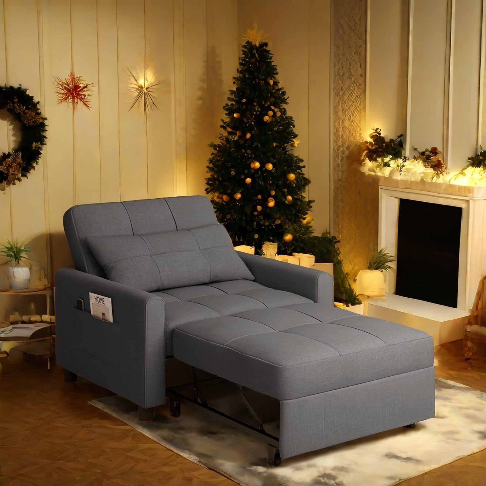 Bealife Relaxsessel Schlafsessel, Aufgerüsteter Liegesessel, klappbar, günstig online kaufen