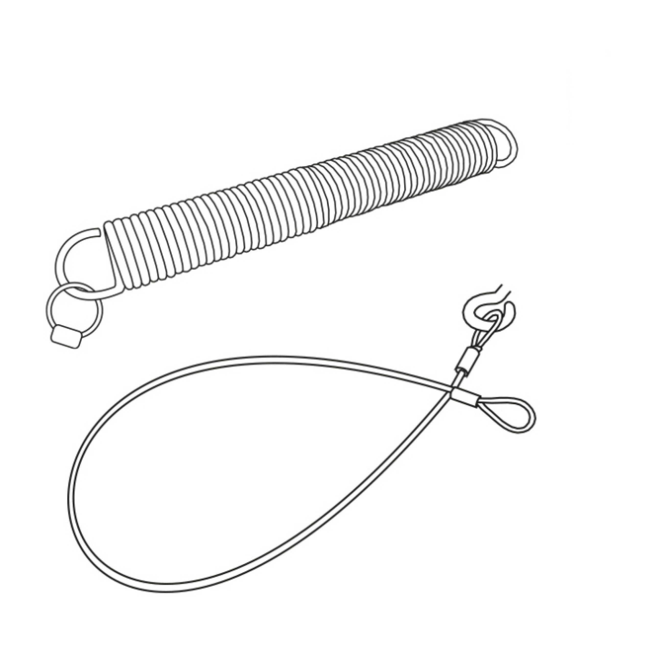 deVries Strandkorb-Schutzhülle deVries Rückholfeder komplett für Seaside XL Cliff XL inkl.