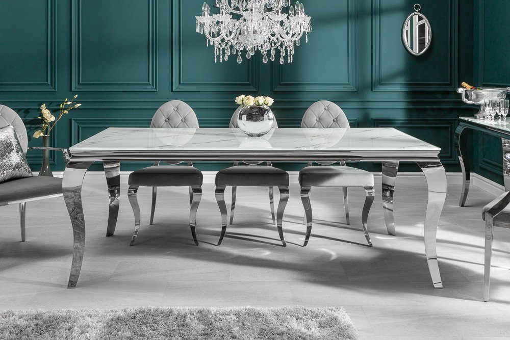 riess-ambiente Esstisch MODERN BAROCK 180cm grau günstig online kaufen