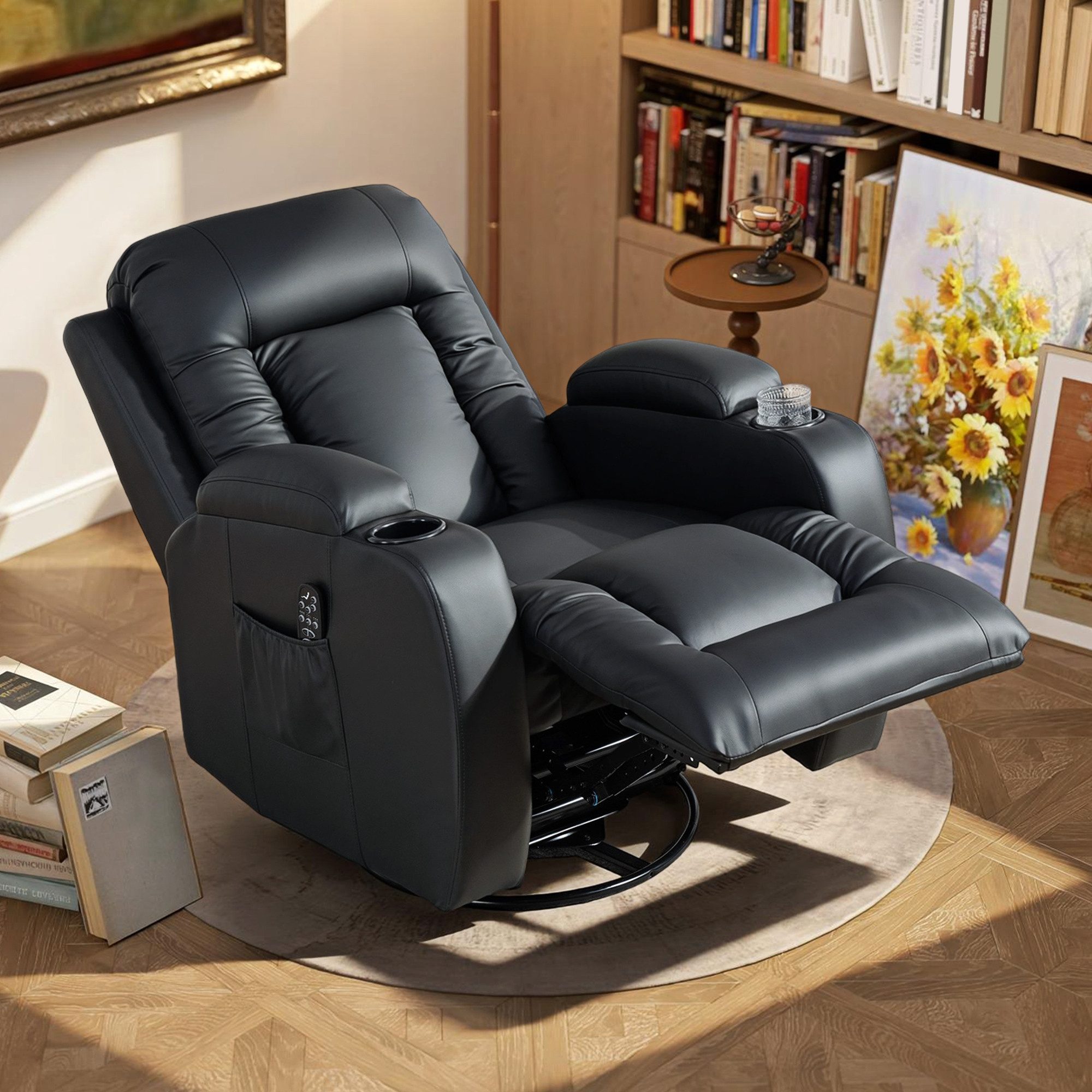 MC Star Relaxsessel Massagesessel mit Wipp-, Liege- & Wärmefunktion