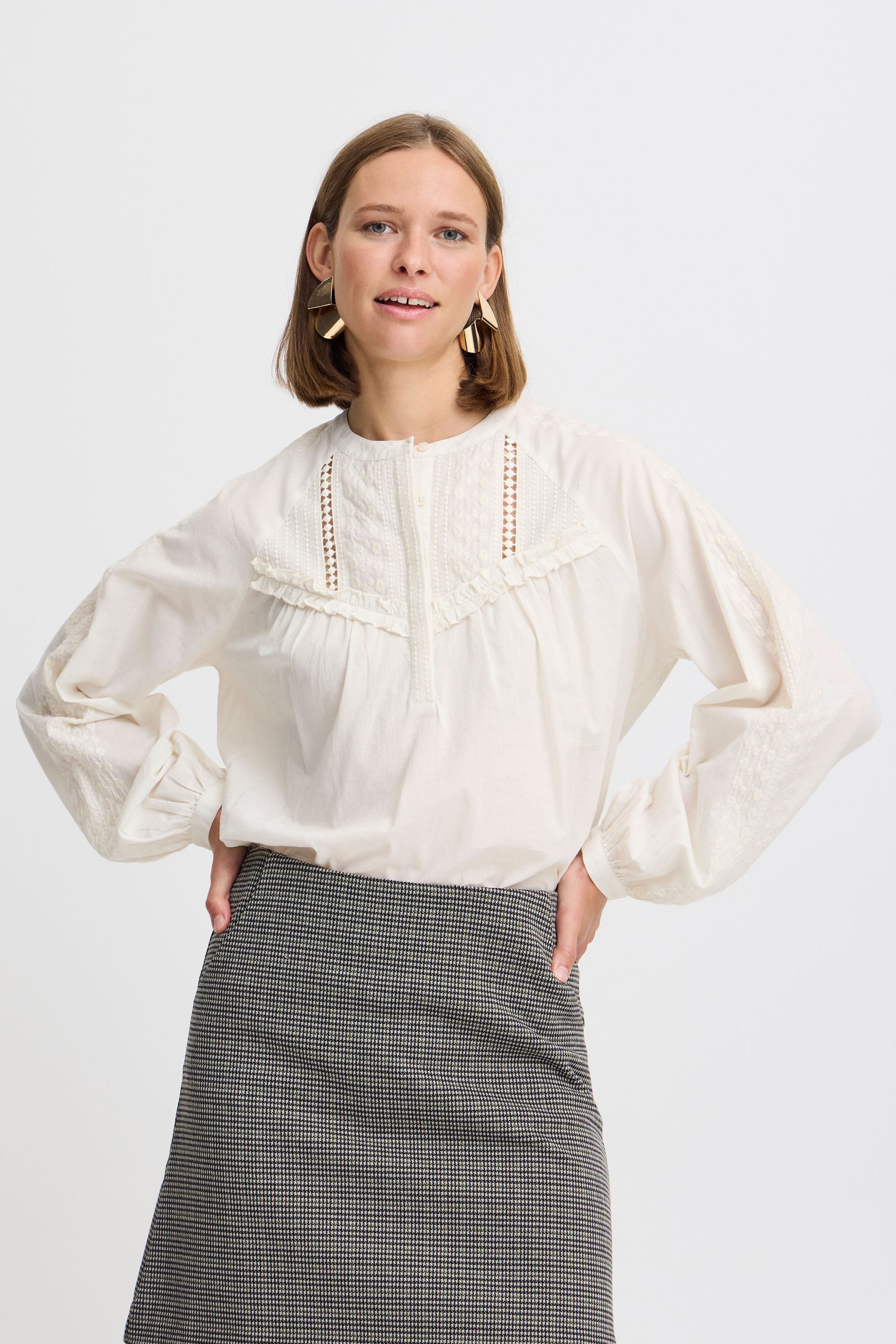 b.young Langarmbluse BYIULIA BLOUSE - schöne günstig online kaufen