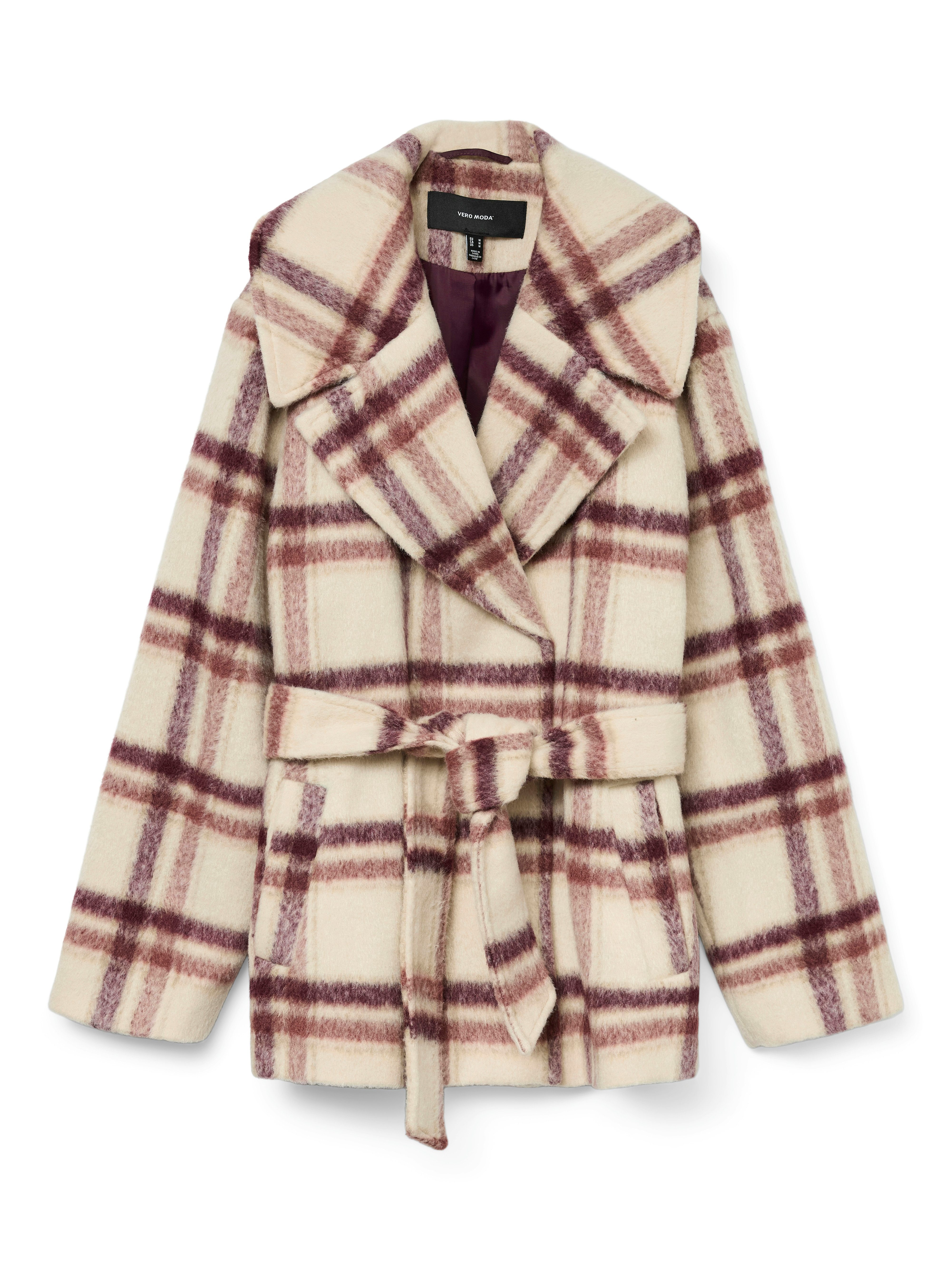 Kurzjacke VMVERA SHIRLEY CHECK JACKET BOO