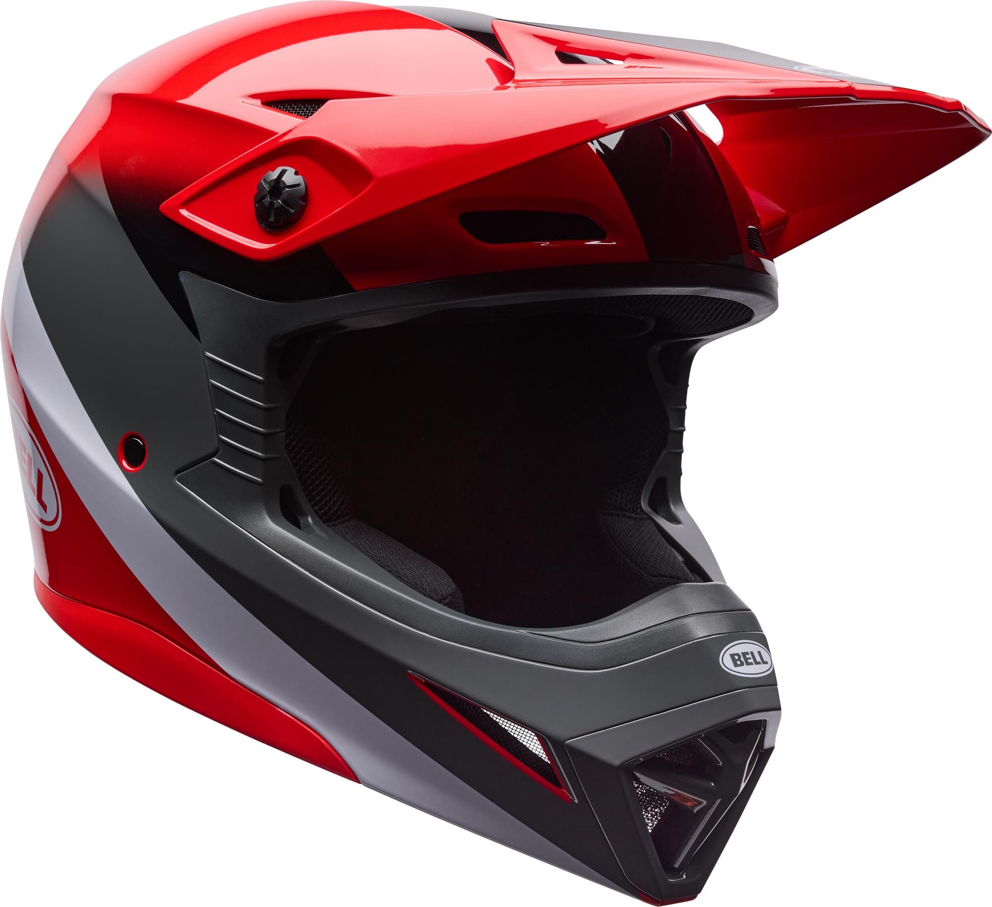 Bell Motocrosshelm MX-10 MIPS Aviator Motocross Helm, vorbereitet für Kommunikationssystem,herausnehmbares Innenfutter