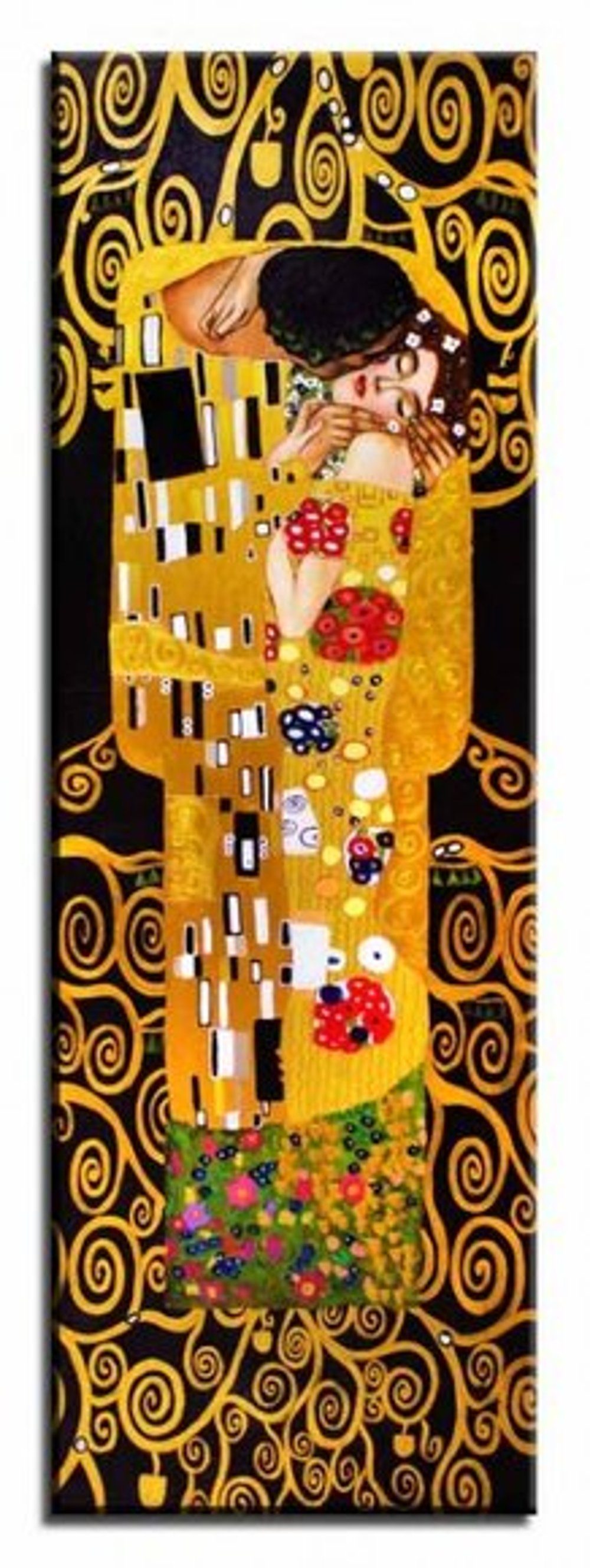JVmoebel Gemälde Gustav Klimt »G04854«, jedes Bild ein Unikat, handgearbeitet