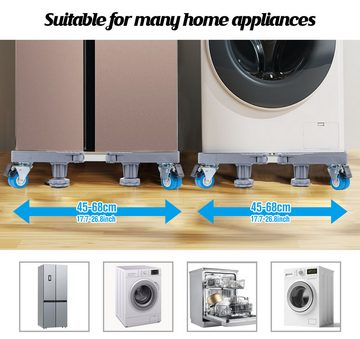 Homewit Waschmaschinenunterschrank Sockel der Waschmaschine (1-St)