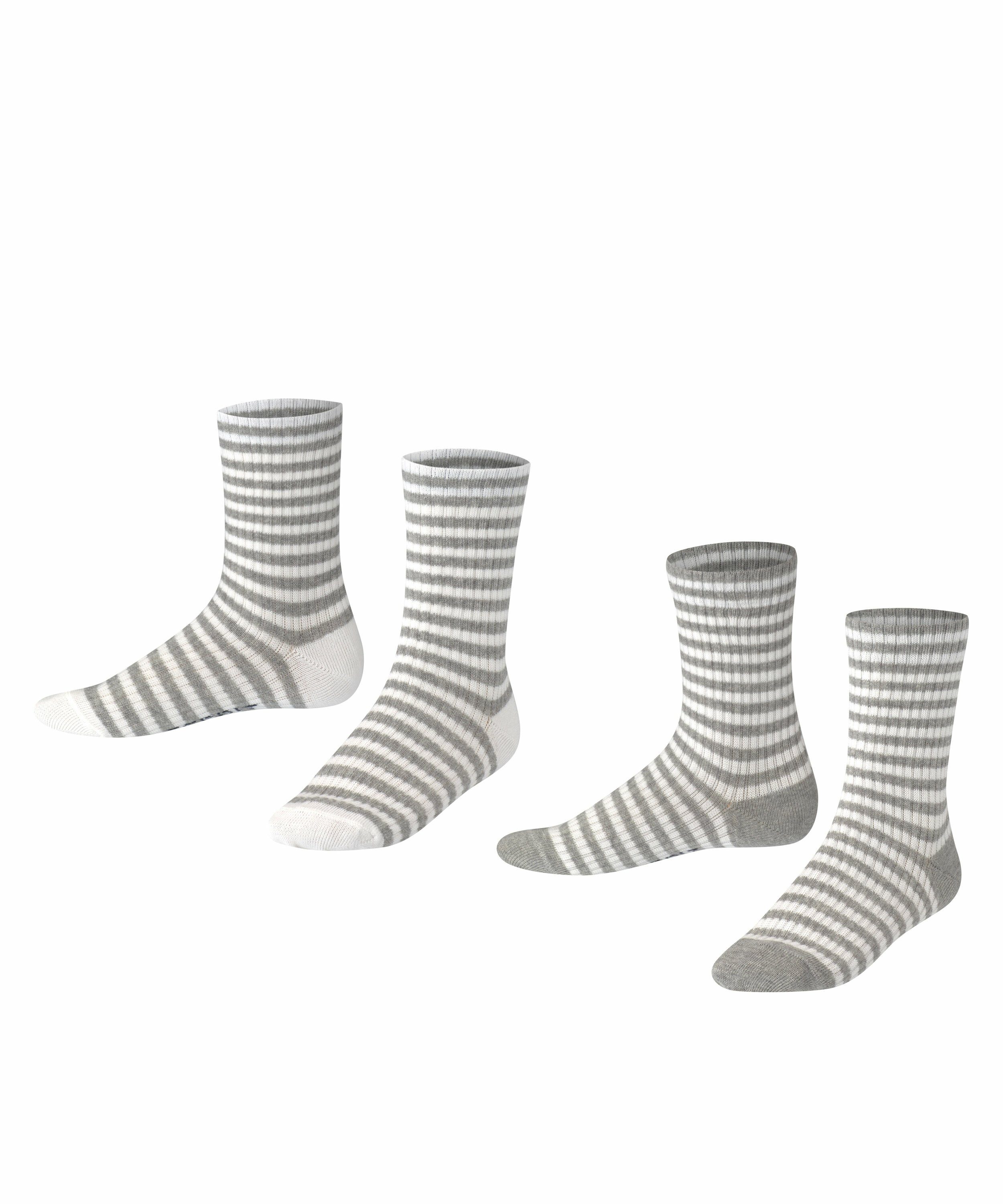 Esprit Socken Sporty Stripe 2-Pack (2-Paar) light grey (3400)