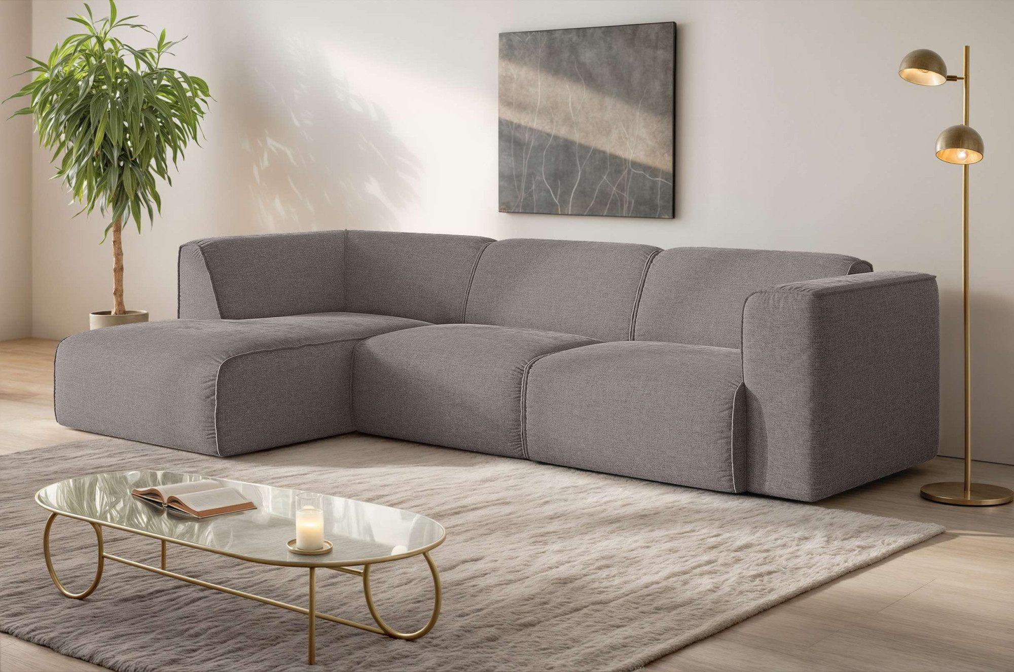 OTTO home Ecksofa Merid L-Form, jederzeit günstig online kaufen