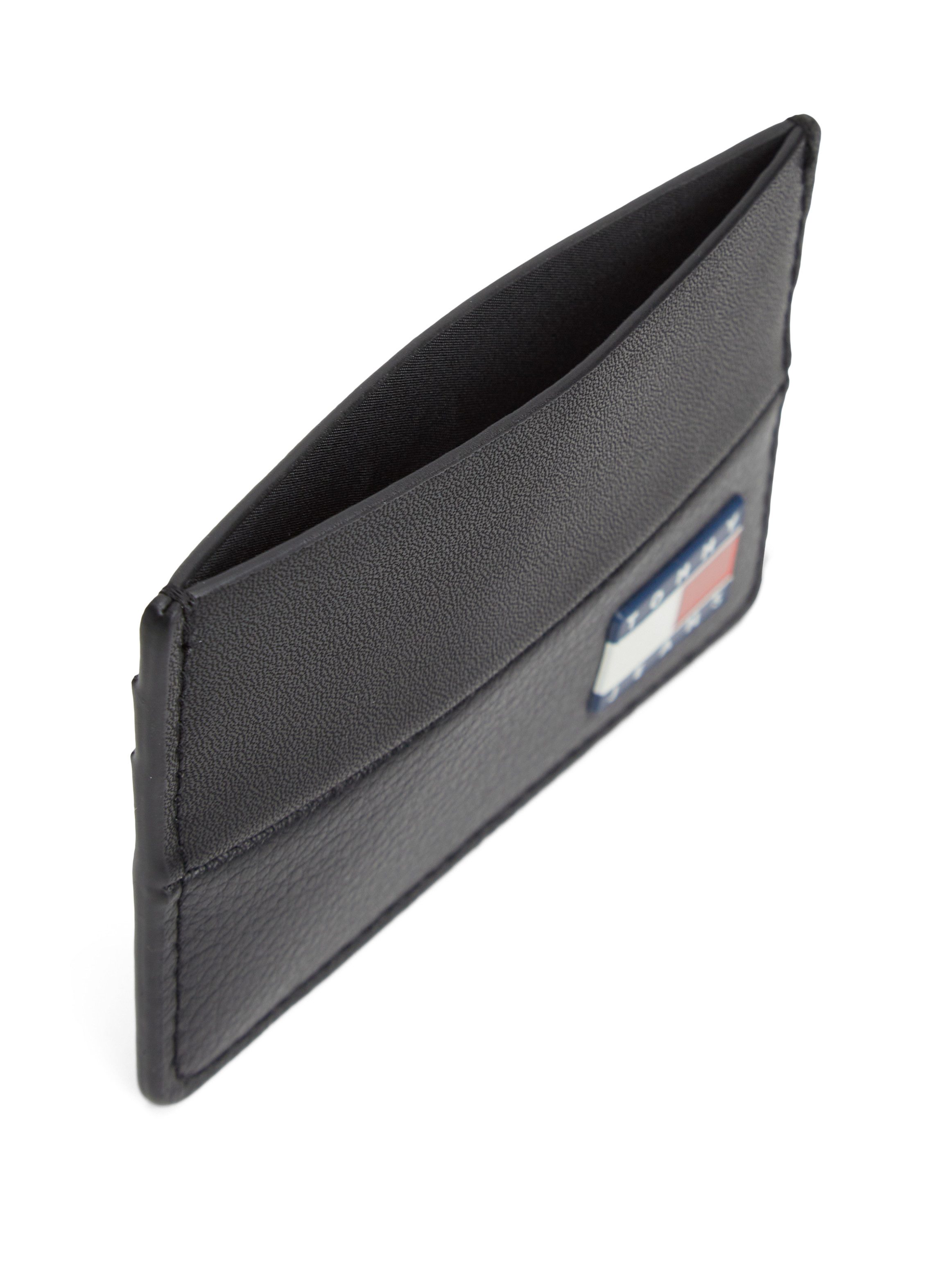 Tommy Jeans Kartenetui TJM HERITAGE CC HOLDER, Unisex Mini-Geldbeutel, Portemonnaie zum Klappen