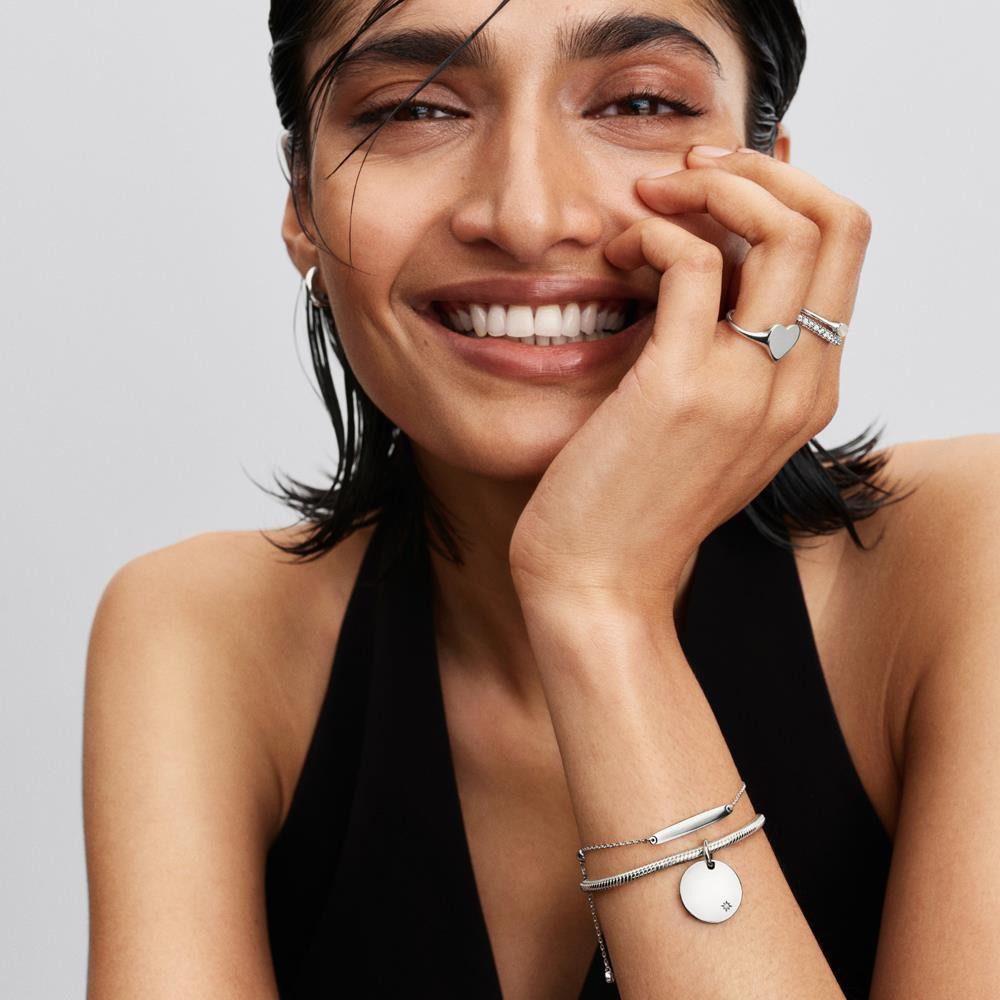 Pandora Kettenanhänger Damenanhänger aus Sterlingsilber mit Lab Grown Diamant von PANDORA