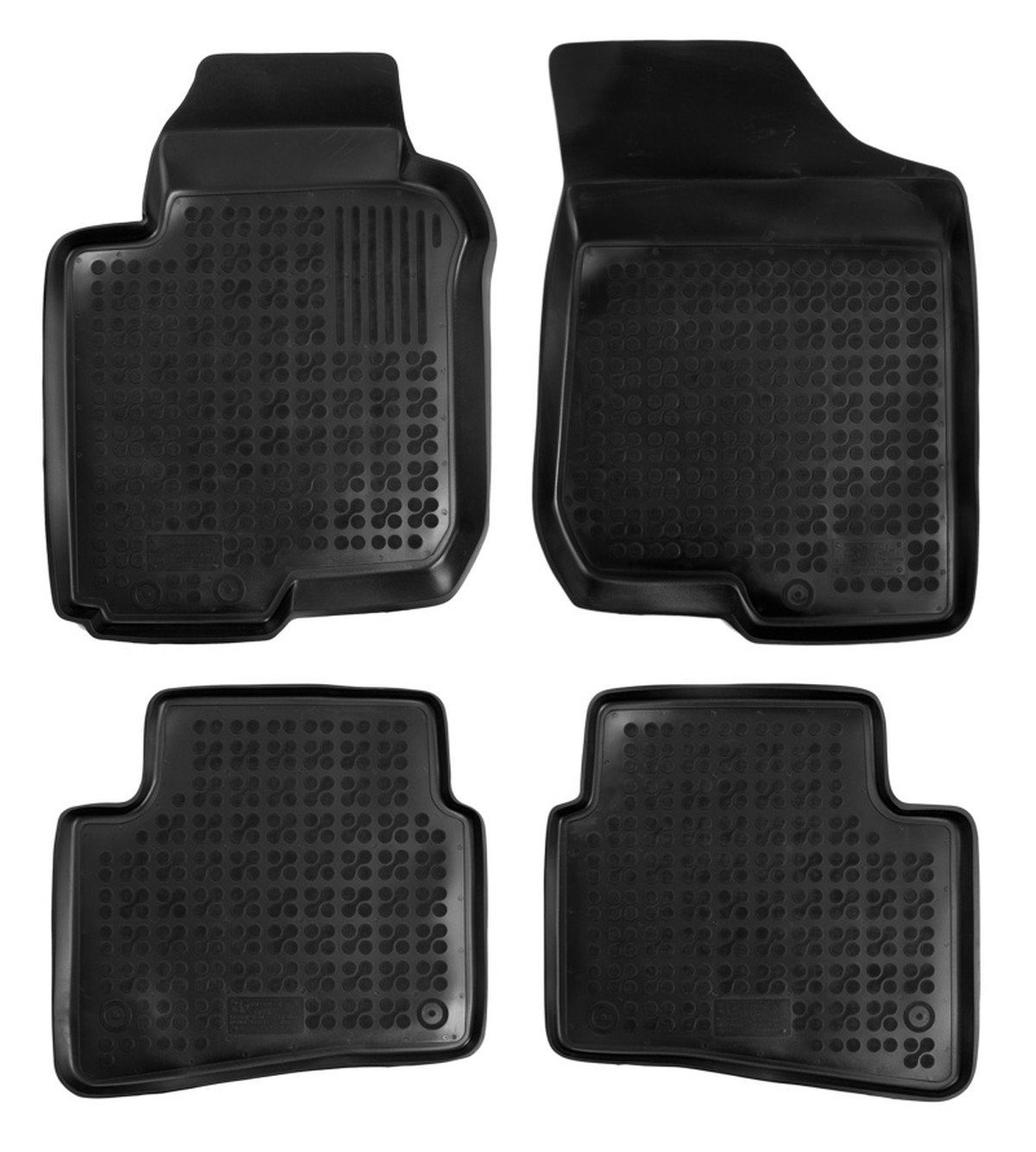 AZUGA Auto-Fußmatten Hohe Gummi-Fußmatten passend für Hyundai i30/Kia Ceed ab 2007-2012, für Kia,Hyundai i30,Ceed Kombi (Sportswagon),3-türer Schrägheck,5-türer Schrägheck
