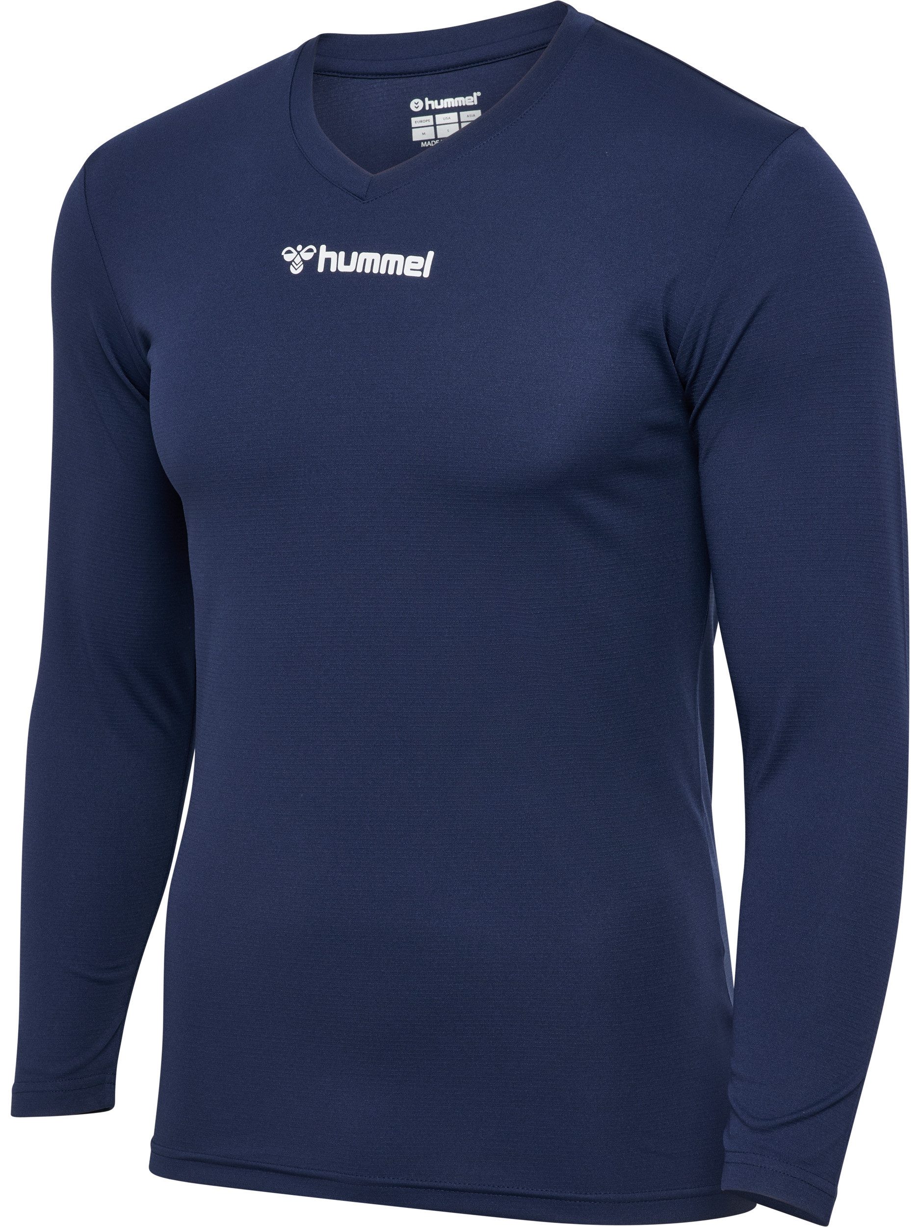 hummel Trainingsshirt HMLBL ESSENTIAL TEE L/S reguläre Passform, langärmlig, atmungsaktiv, schnell trocknend