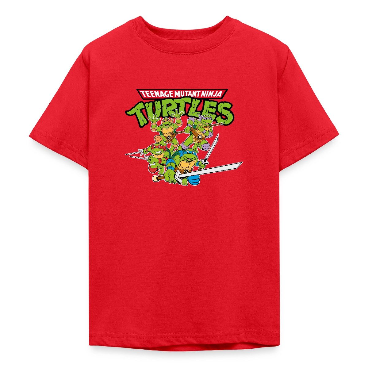T-Shirt Teenage Mutant Ninja Turtles Logo Teenager T-Shirt