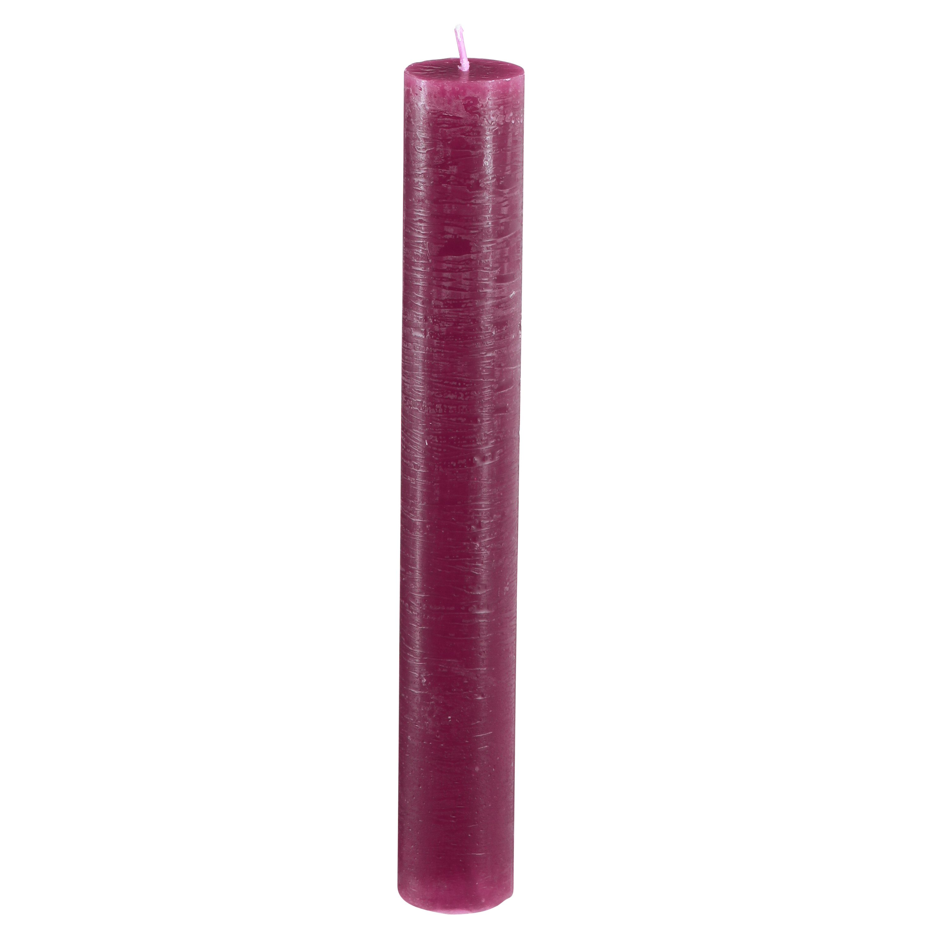 Florists Products Spitzkerze Elegante durchgefärbte Berry Stabkerzen 34x240mm 4 St - Lange, 4 Stück