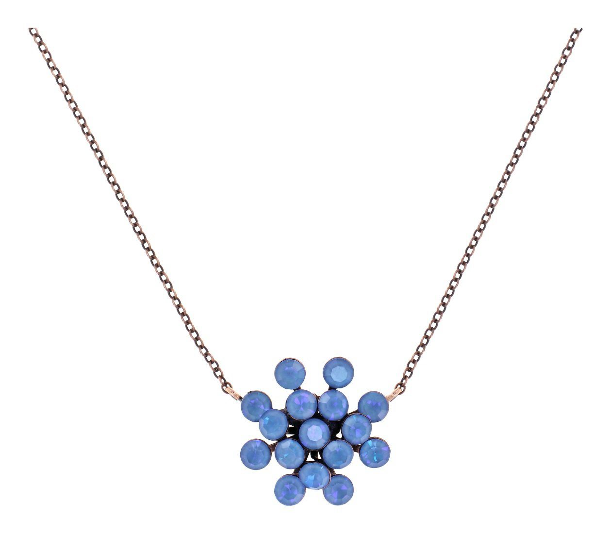 Collier Magic Fireball Bleu Saphir Konplott - Neuf Avec étiquettes - Fabriqué En Belgique