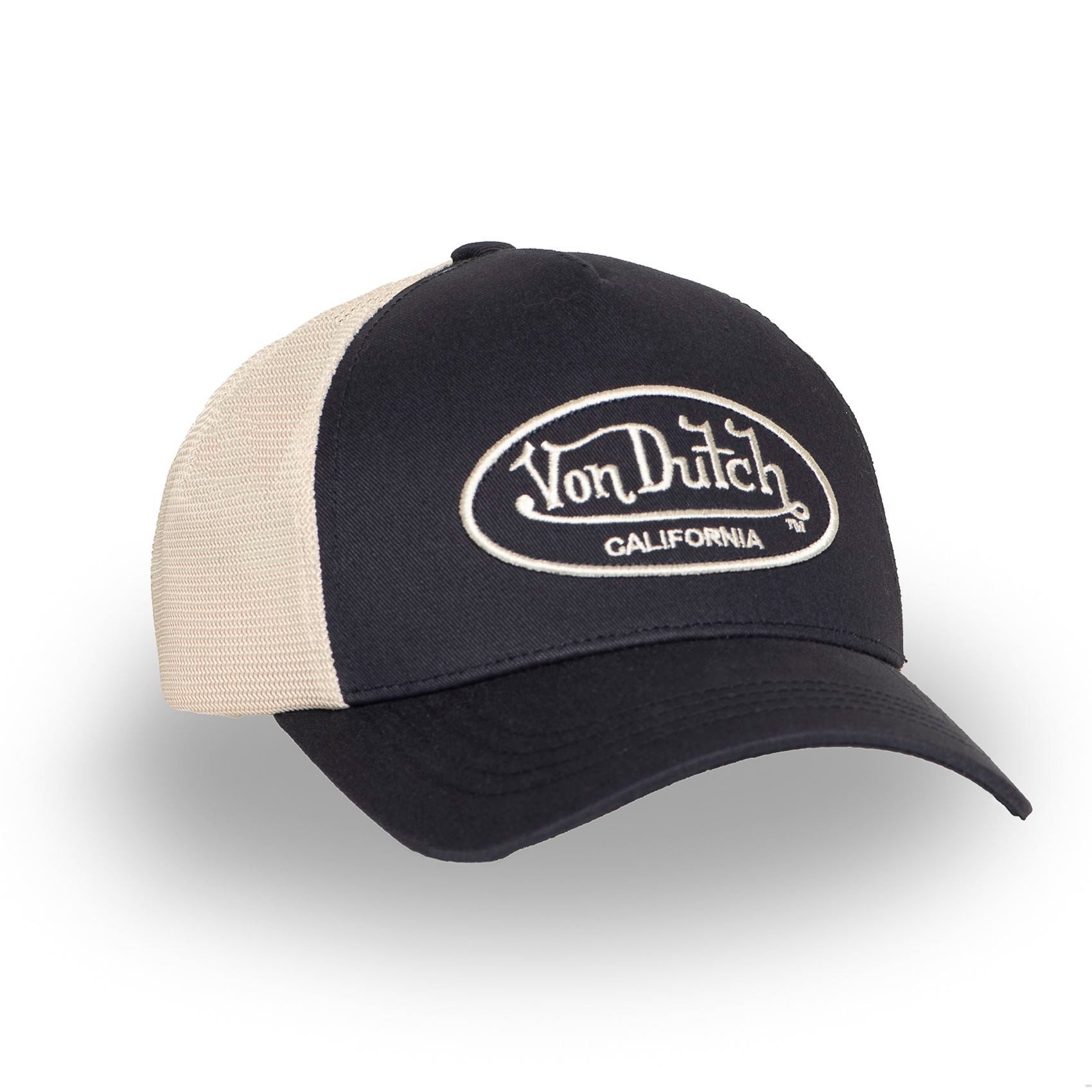 Von Dutch Trucker Cap Von Dutch Originals Trucker Cap - CALIFORNIA Twill Embroidery (Basecap, Meshcap, Trucker Kappe)