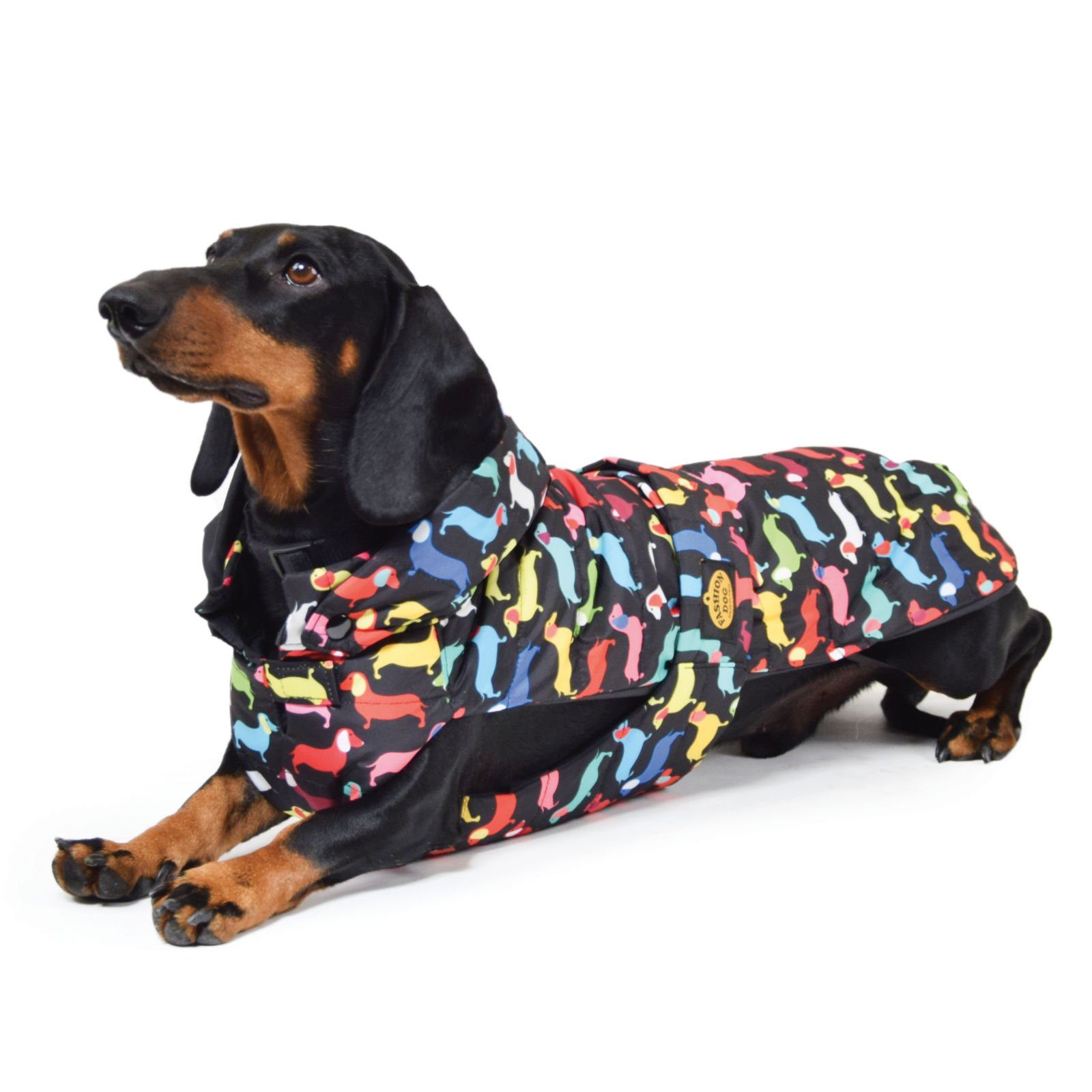 Fashion Dog Hundemantel Fashion Dog Hunde-Steppmantel speziell für Dackel