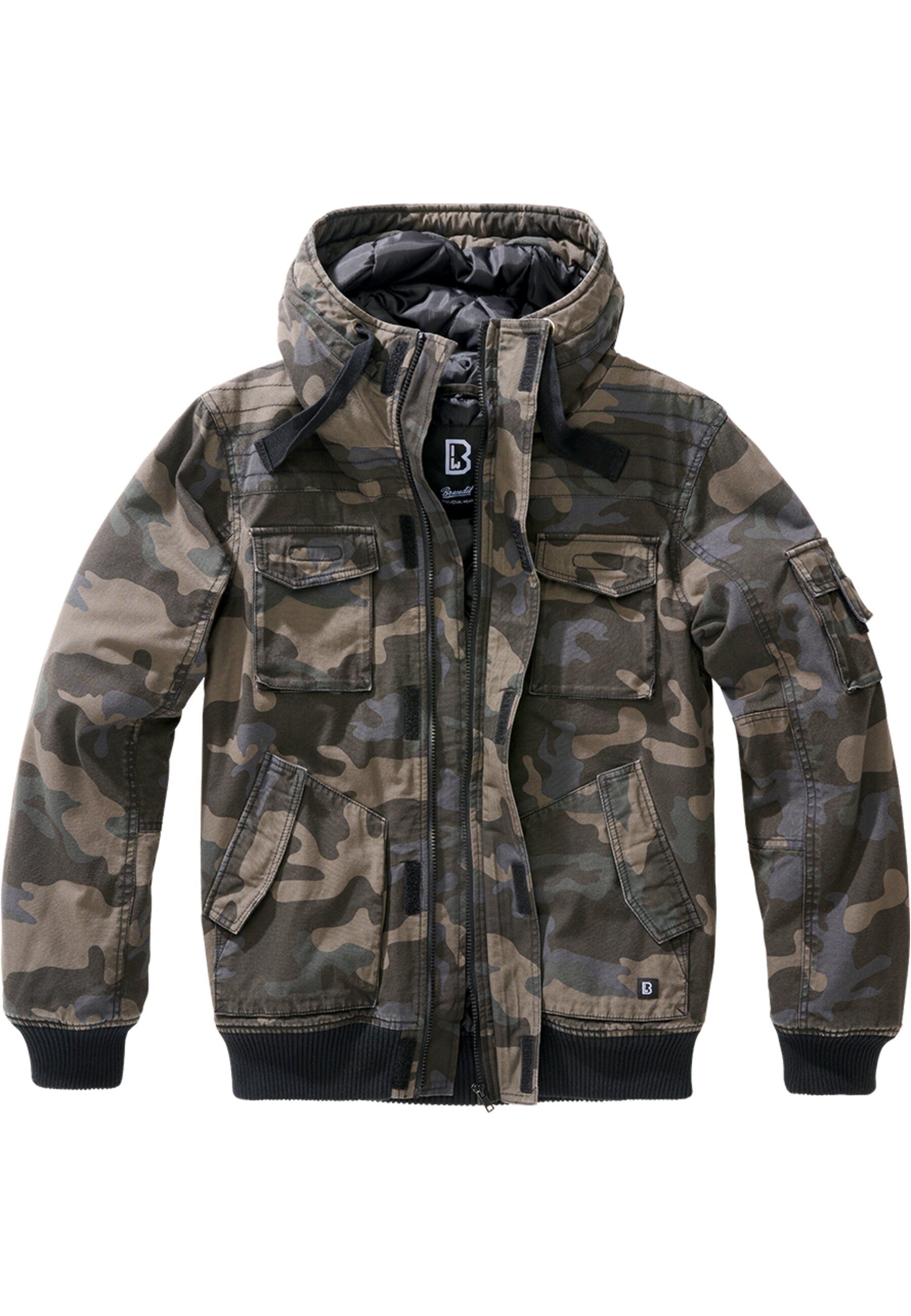 Brandit Winterjacke Herren Bronx Winter Jacket (1-St) darkcamo