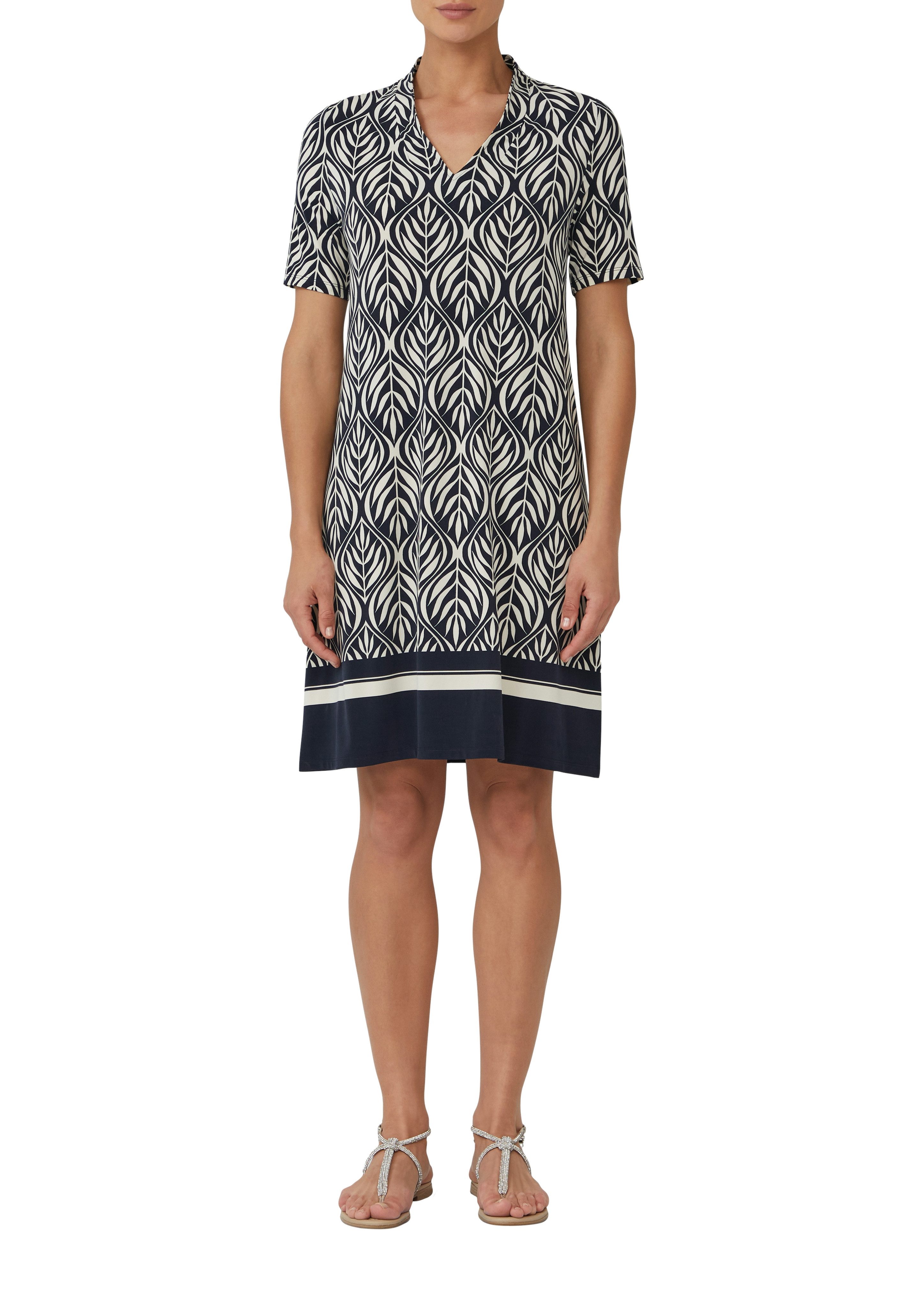 s.Oliver BLACK LABEL Sommerkleid mit All-Over Print