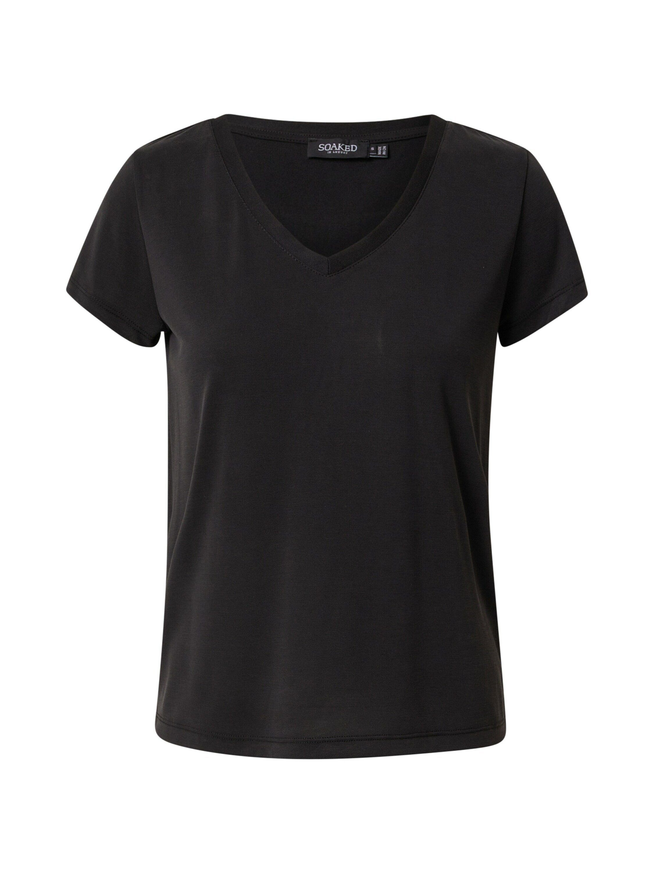 SOAKED IN LUXURY T-Shirt Columbine (1-tlg) Plain/ohne Details