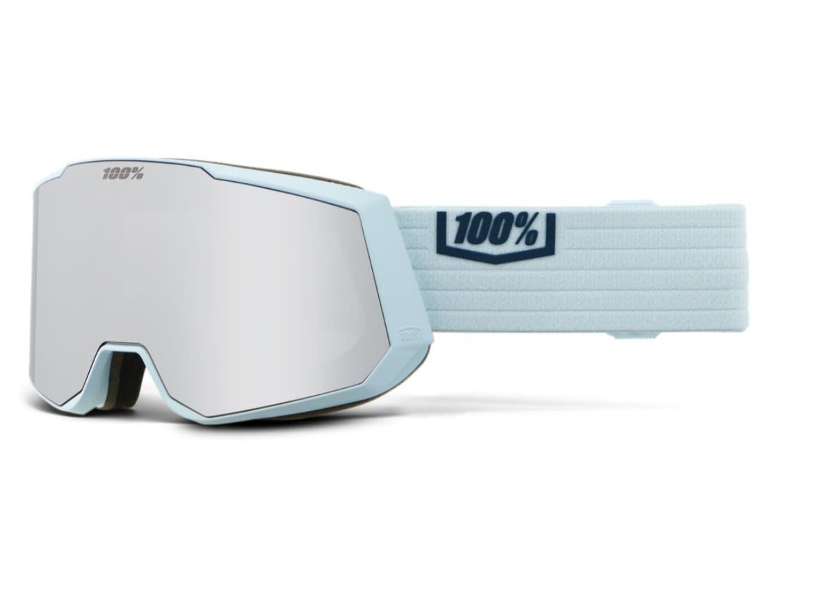 100% Skibrille 100% Snowcraft Xl Hiper Accessoires HiPER Mason - Silver ML Mirror
