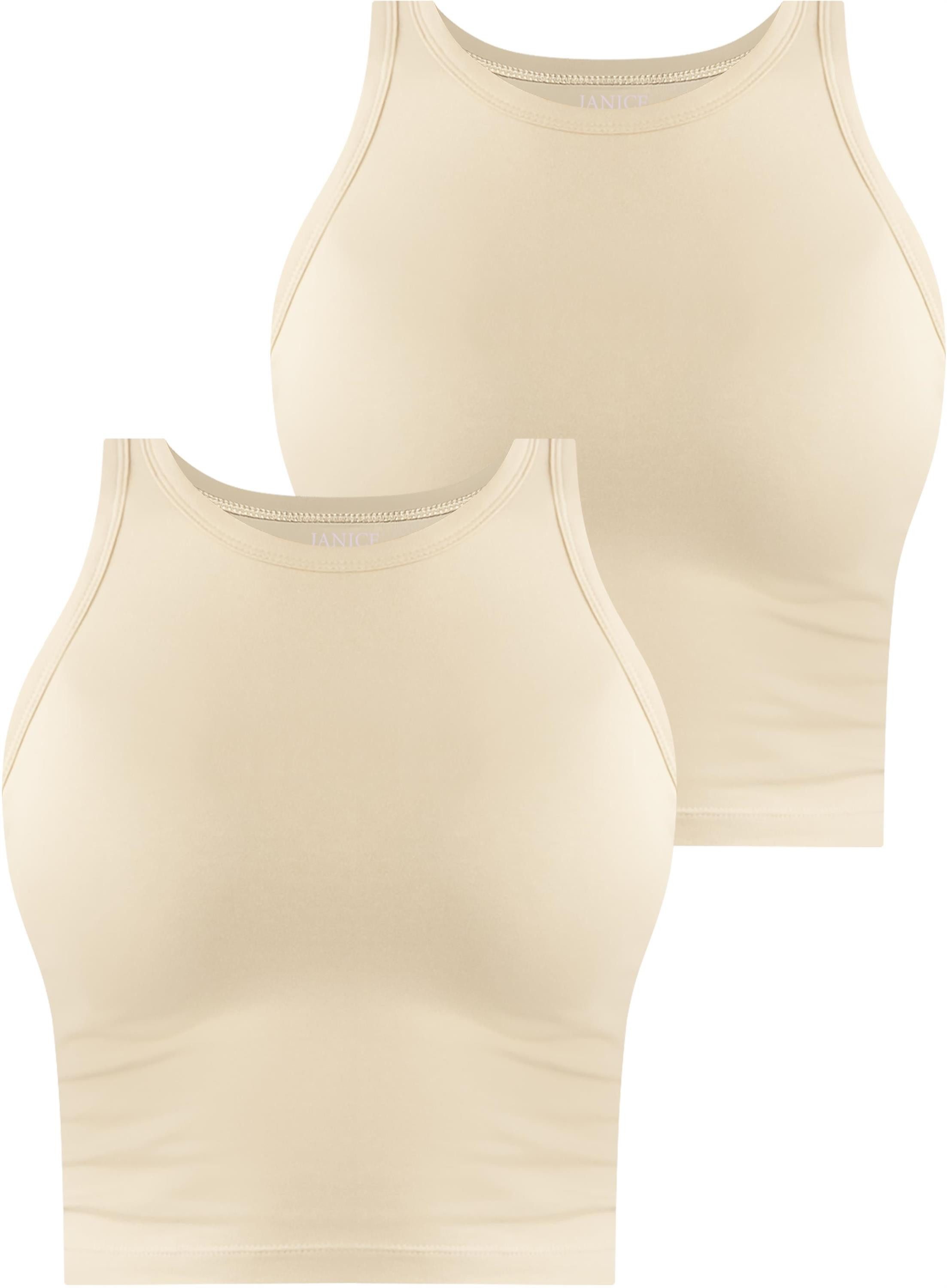 Janice Tanktop 2 x Damen crop günstig online kaufen