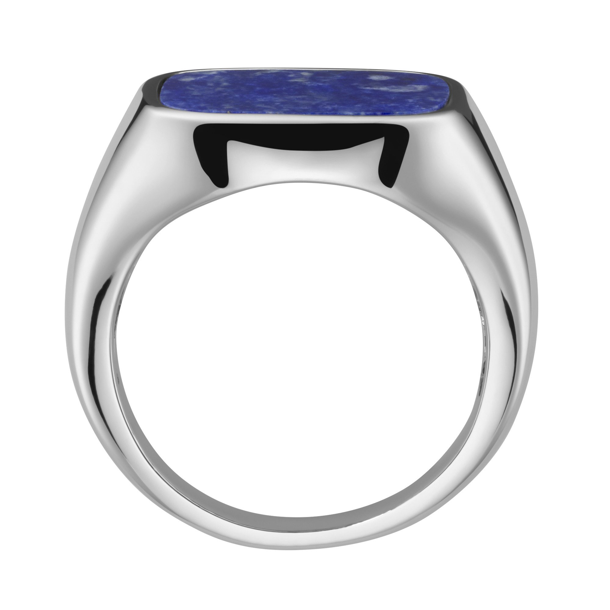 GIORGIO MARTELLO MILANO Silberring Siegelring mit Lapis, Silber 925