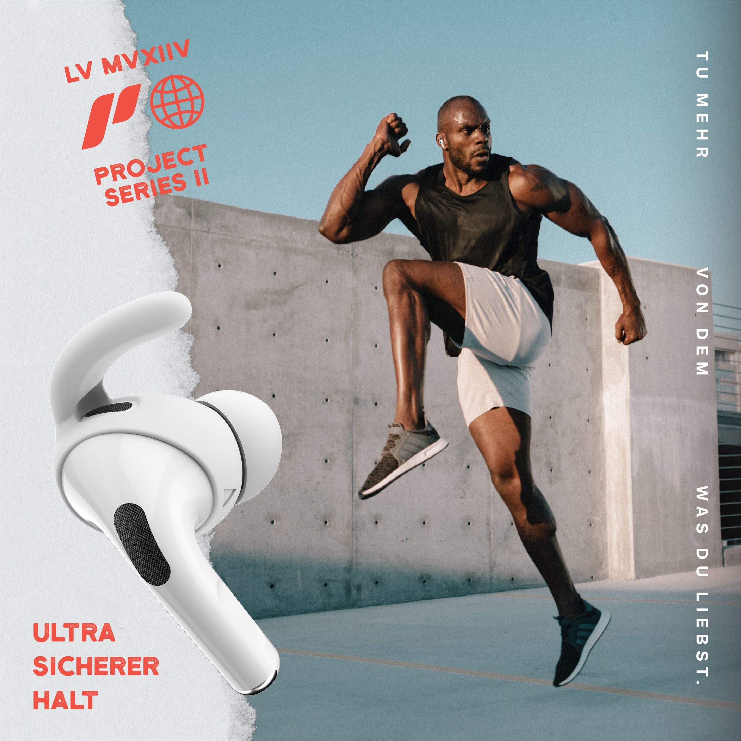 Labs 2) Apple Ohrhaken Ohrpolster Pro 2 Halt AirPods Proof (Sicherer AirPods Pro Ohrbügel für für