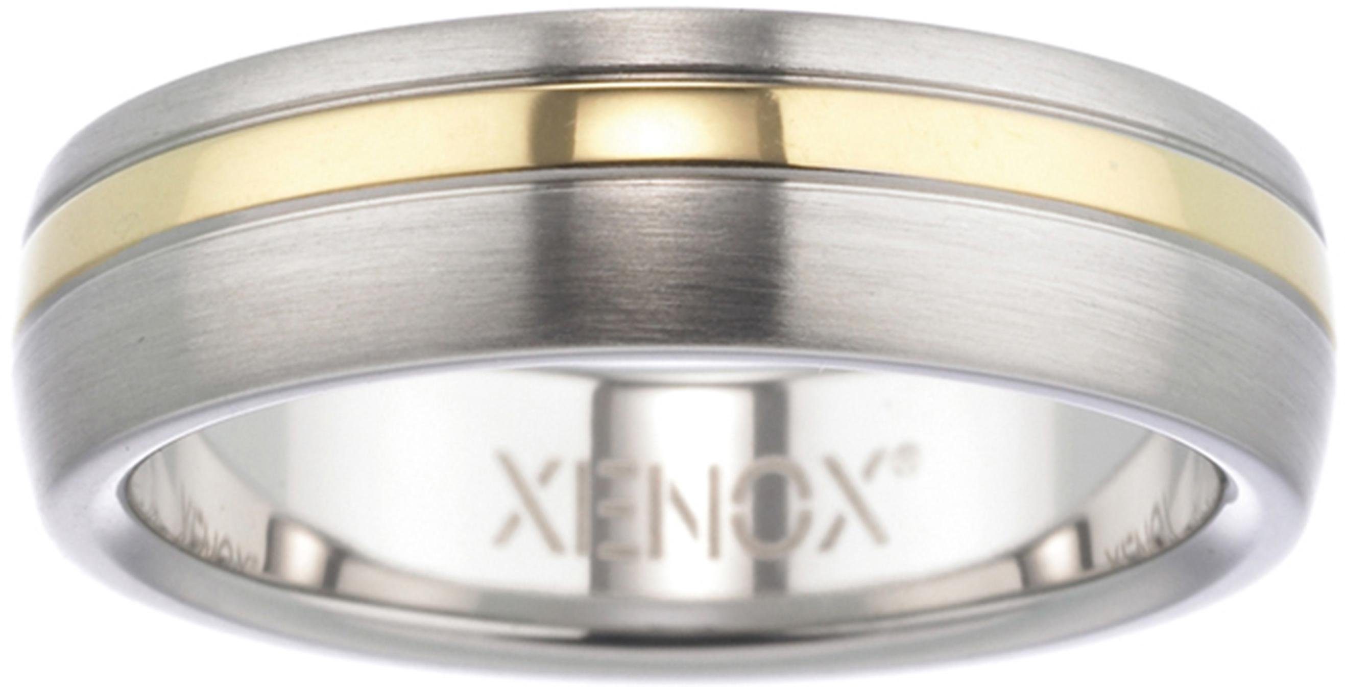 oder Partnerring Xenox Zirkonia XENOX "LIEBE" X1681, Geschenk wahlweise mit & Friends, X1682, ohne