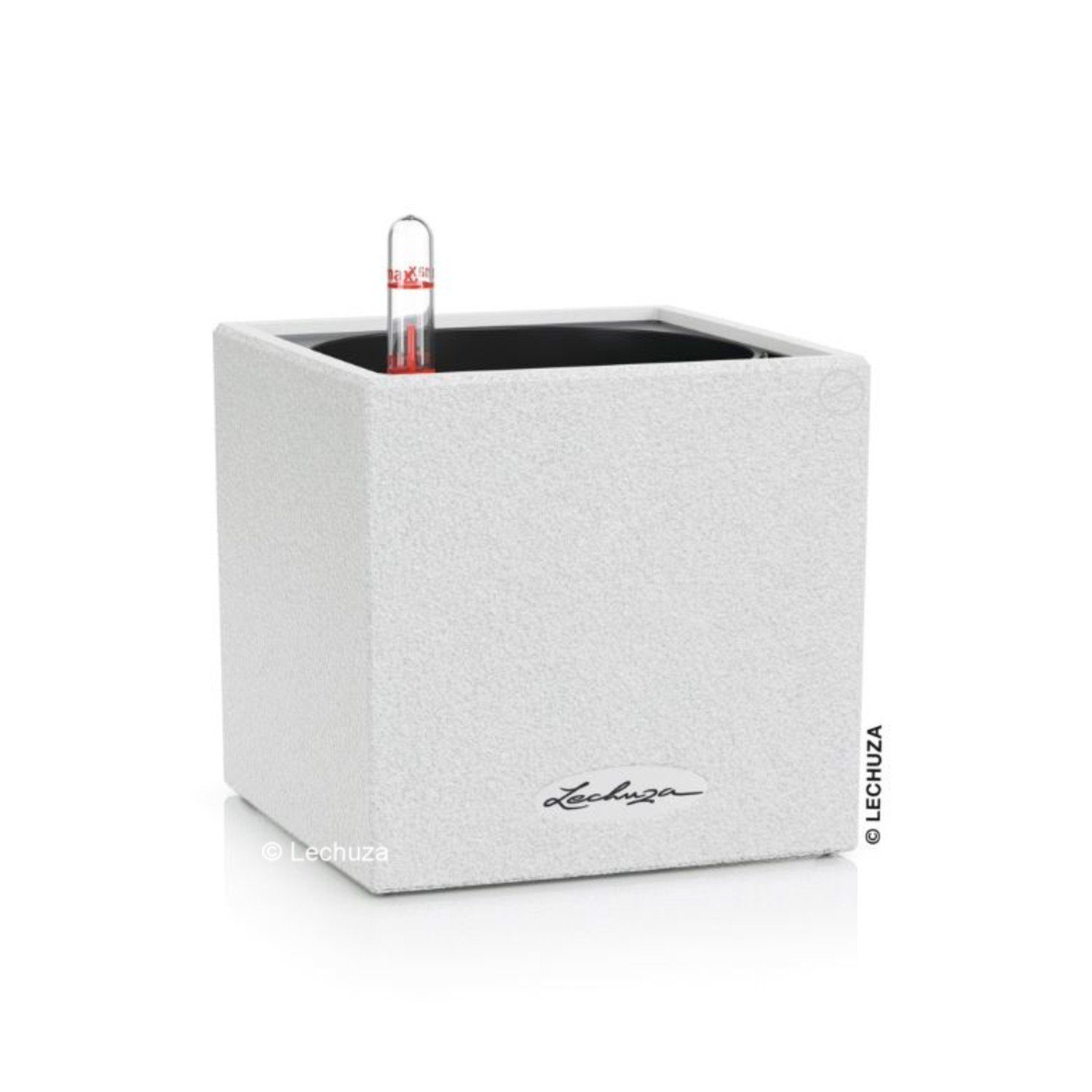 Pflanzkübel Lechuza Pflanztopf Canto Stone 40 low quarzweiß 13