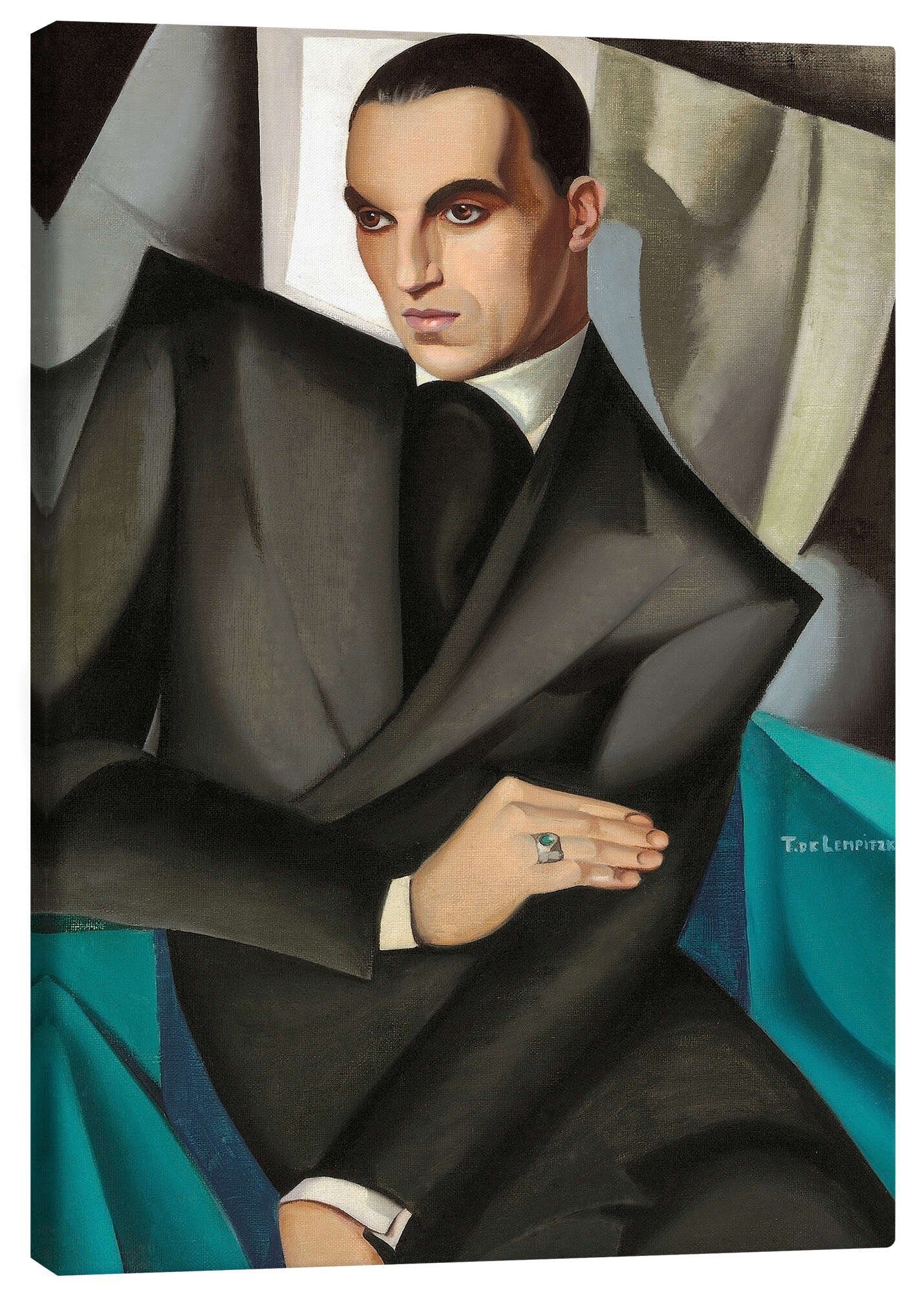 Posterlounge Wandbild Marquis Sommi, Tamara de Lempicka, erhältlich als Poster, Leinwandbild, Wandsticker oder Acrylglasbild