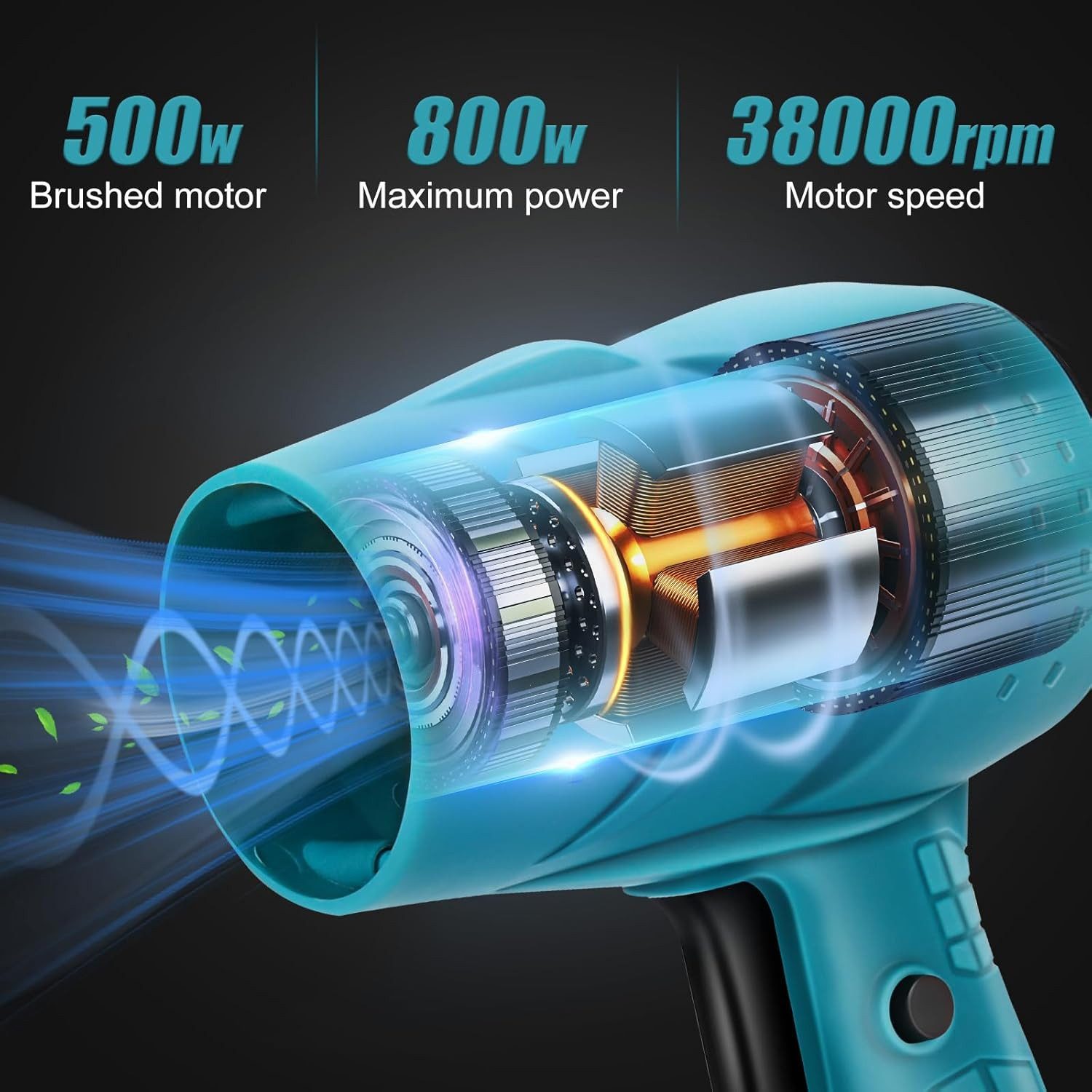 Athlix Akku-Laubbläser Mini Akku Laubbläser mit günstig online kaufen