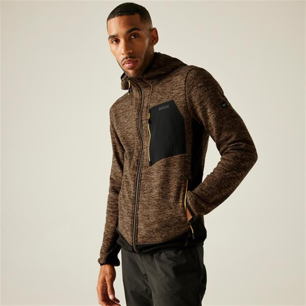 Regatta Fleecejacke Herren melierte Fleece Jacke - Alven