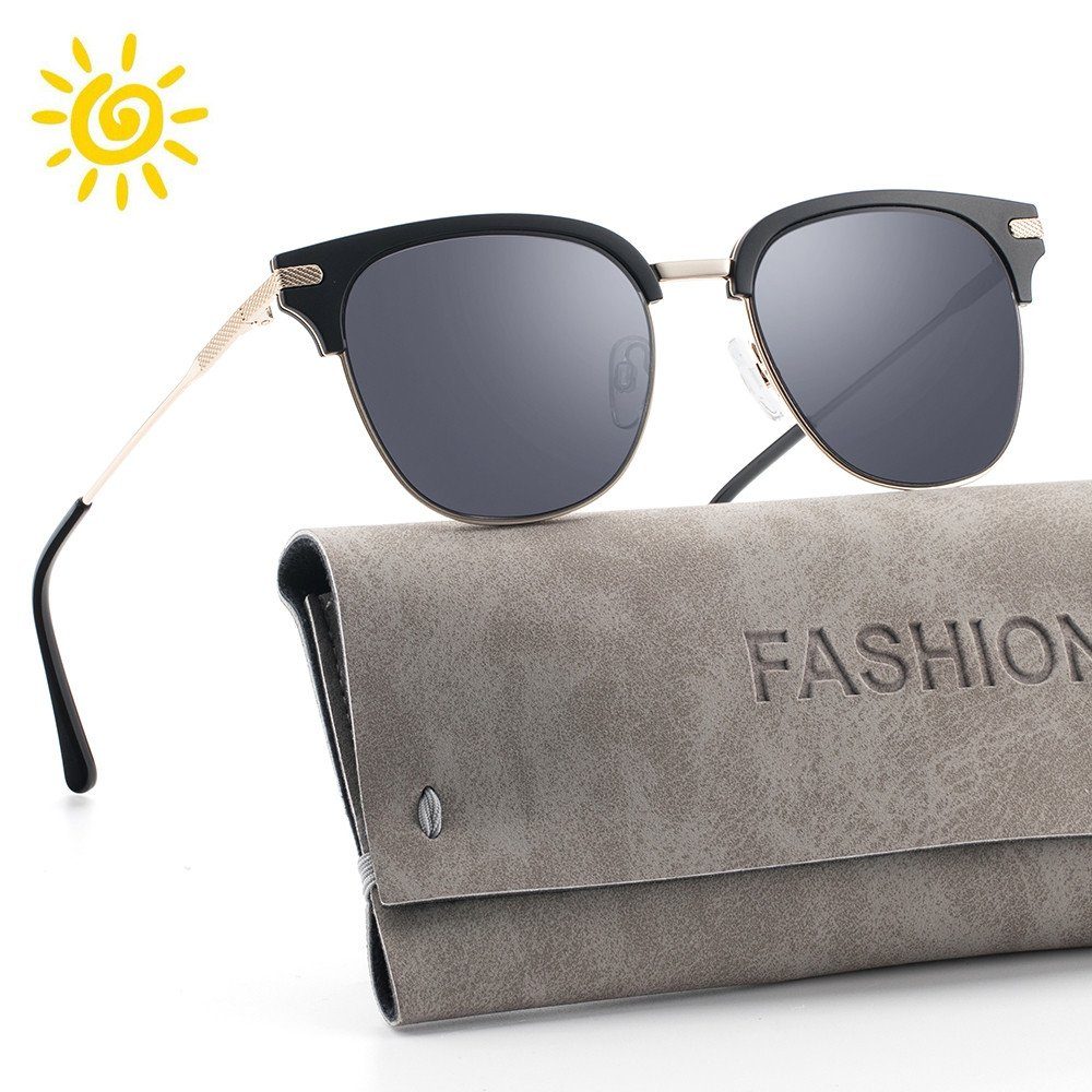 ilikable Retrosonnenbrille »ilikable Sonnenbrille Damen Retro Sunglasses,  2021 Trend Vintage Style Verlaufsglas Metallbügeln 100% UV400 Schutz«  online kaufen | OTTO