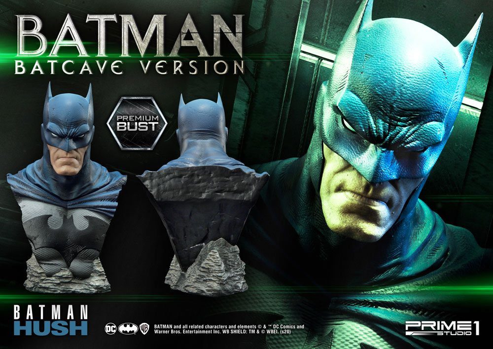 Prime 1 Studio Sammelfigur Prime 1 Studios: Batman Hush 1/3 Batman Batcave Version 20 cm Büste