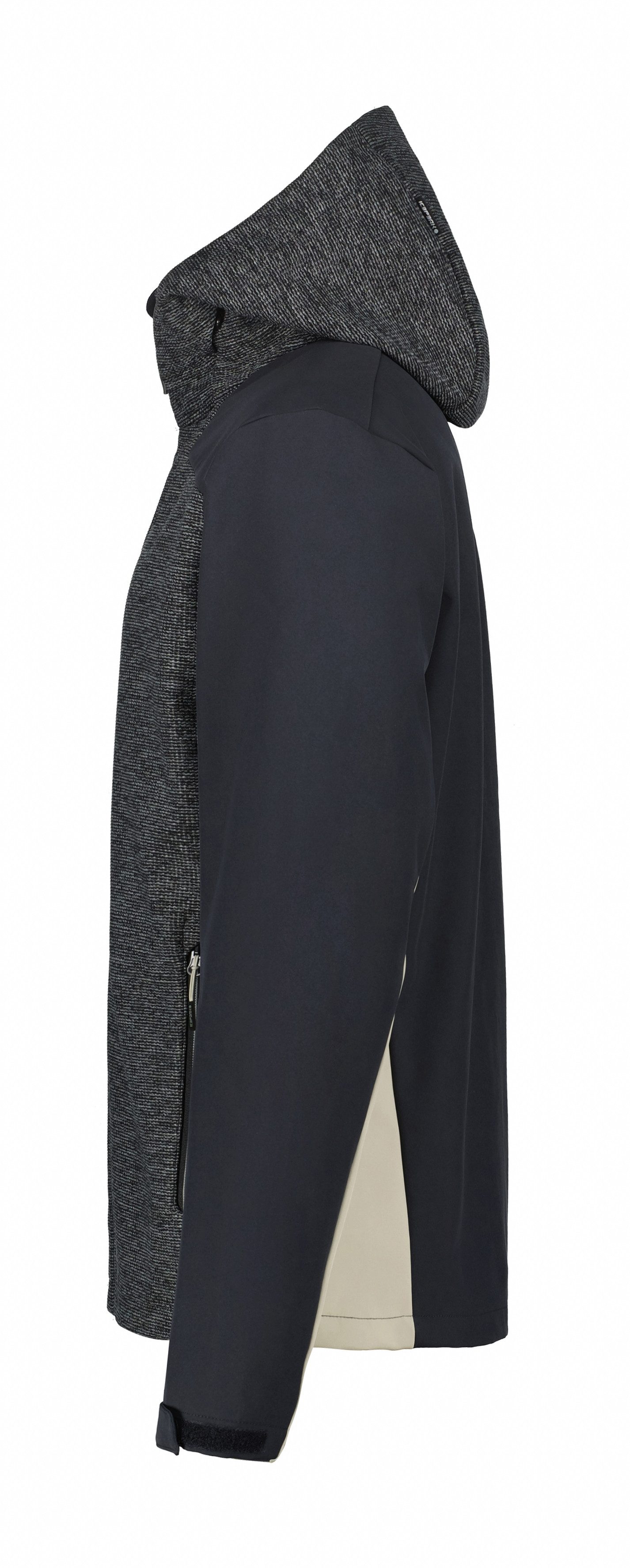 Icepeak Softshelljacke BEEDEVILLE für sportliche Aktivitäten geeignet, atmungsaktiv, wasserabweisend
