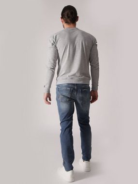 Miracle of Denim Tapered-fit-Jeans Alex im Destroyed-Look