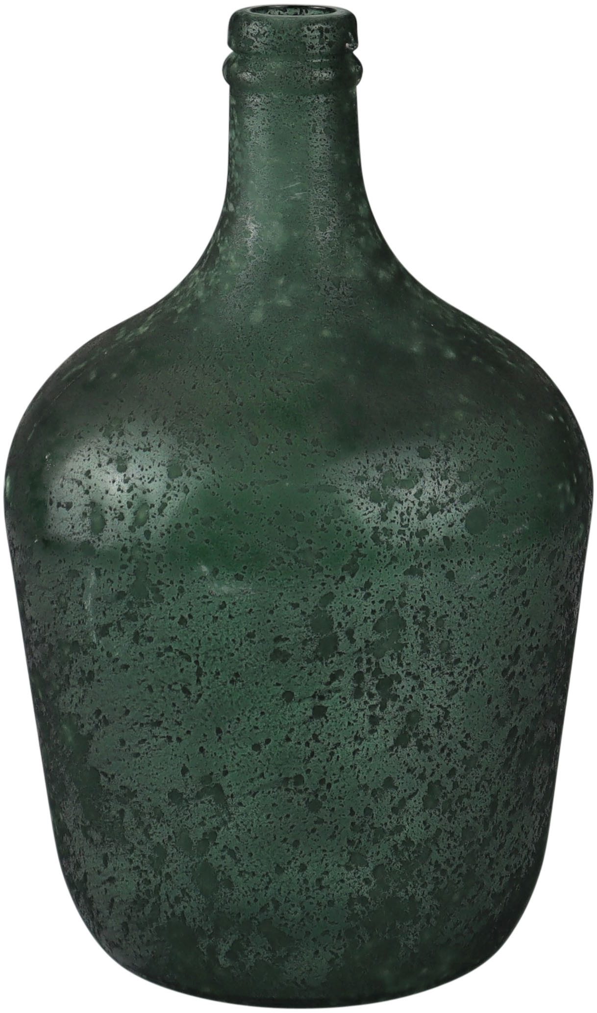 AM Design Dekovase Grüne Flaschenvase, aus recyceltem Glas – beständig und günstig online kaufen