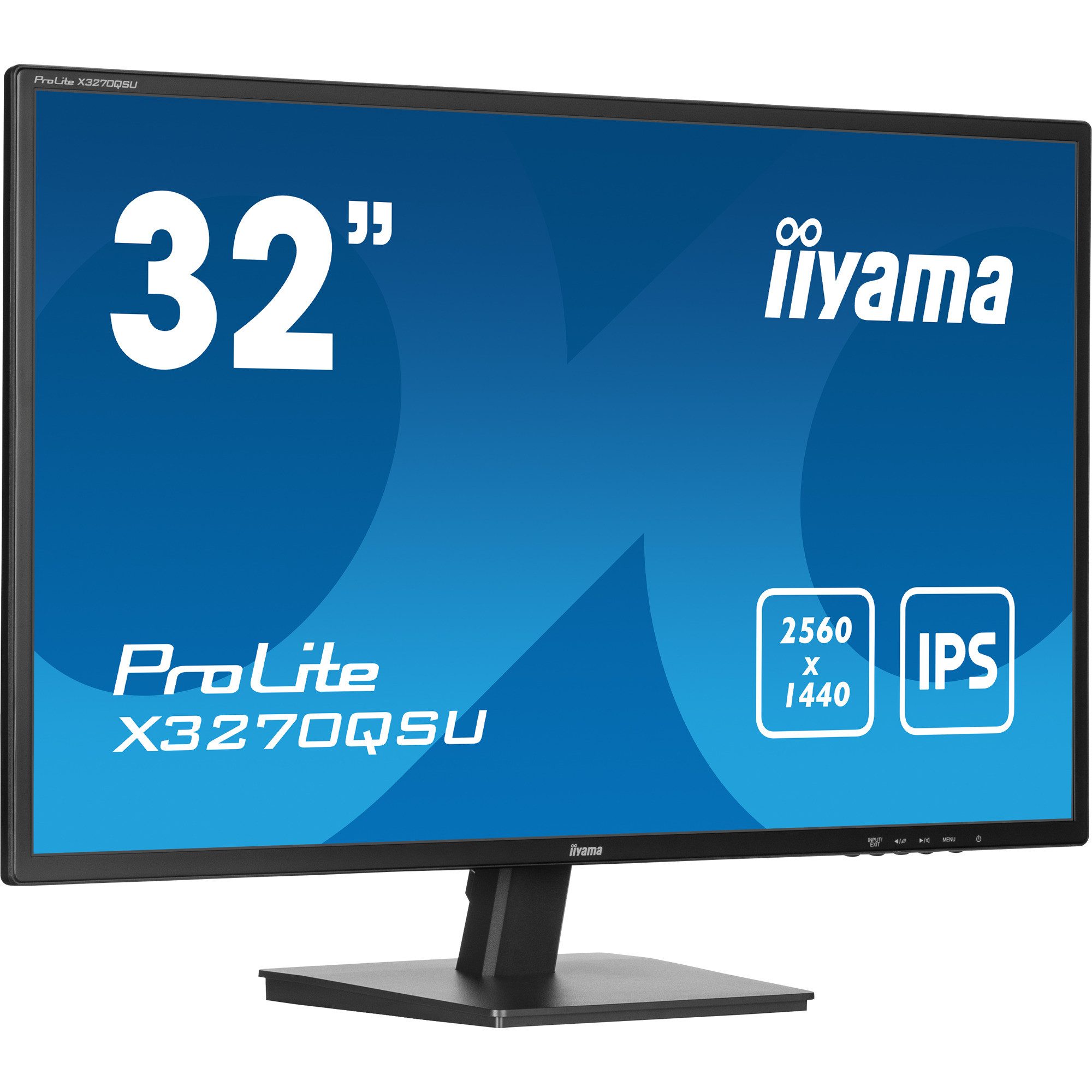 iiyama ProLite X3270QSU-B1, LED-Monitor, (WQHD, TFT-Monitor