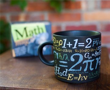 The Unemployed Philosophers Guild Becher Math Mug Kaffeebecher Mathe Mathematik Formeln Gleichungen, Keramik, ca. Ø 10 x 9 cm, für ca. 400 ml