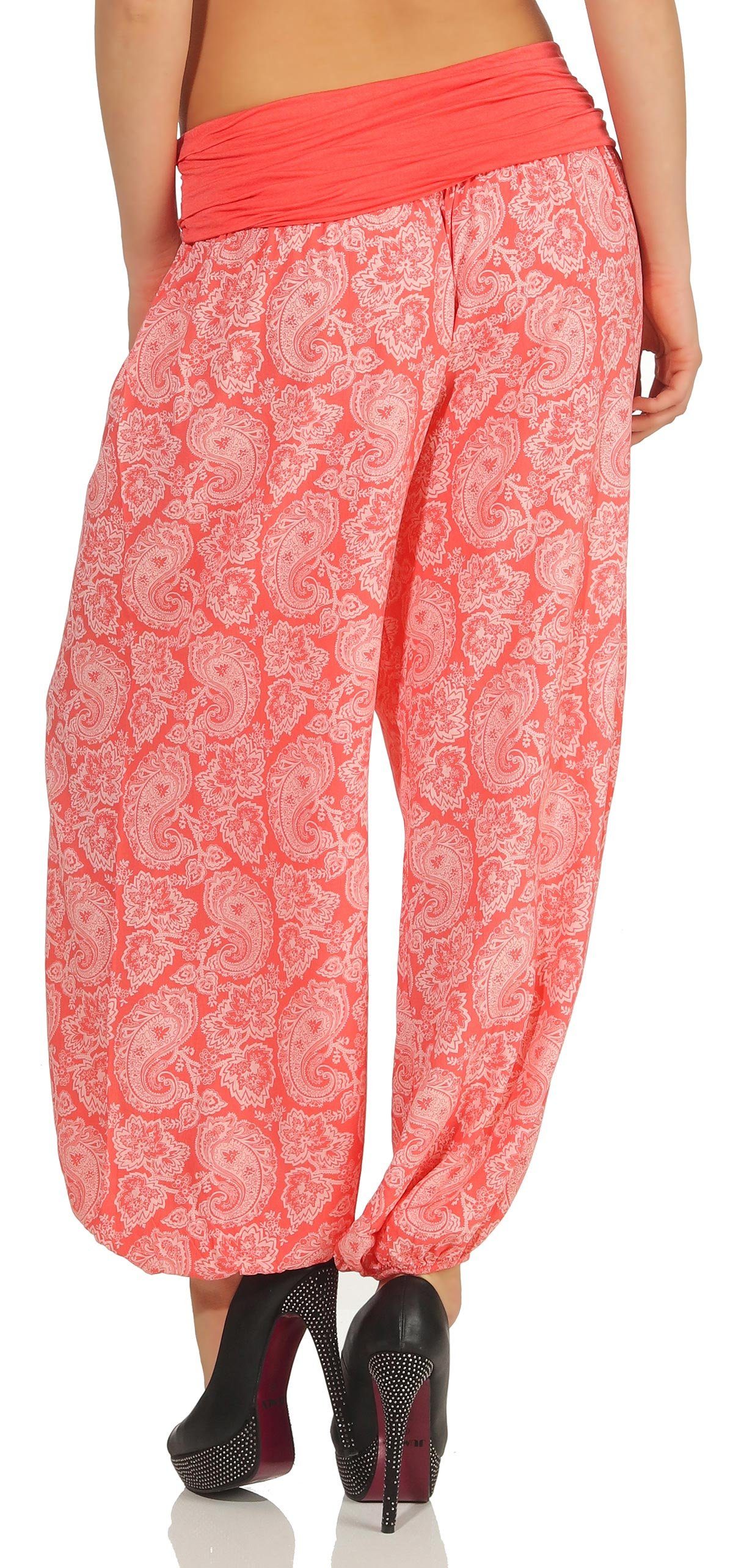 malito more than fashion Haremshose malito Damen Pumphose im Orient Design 8580 (1-tlg) Haremshose im Orient Design
