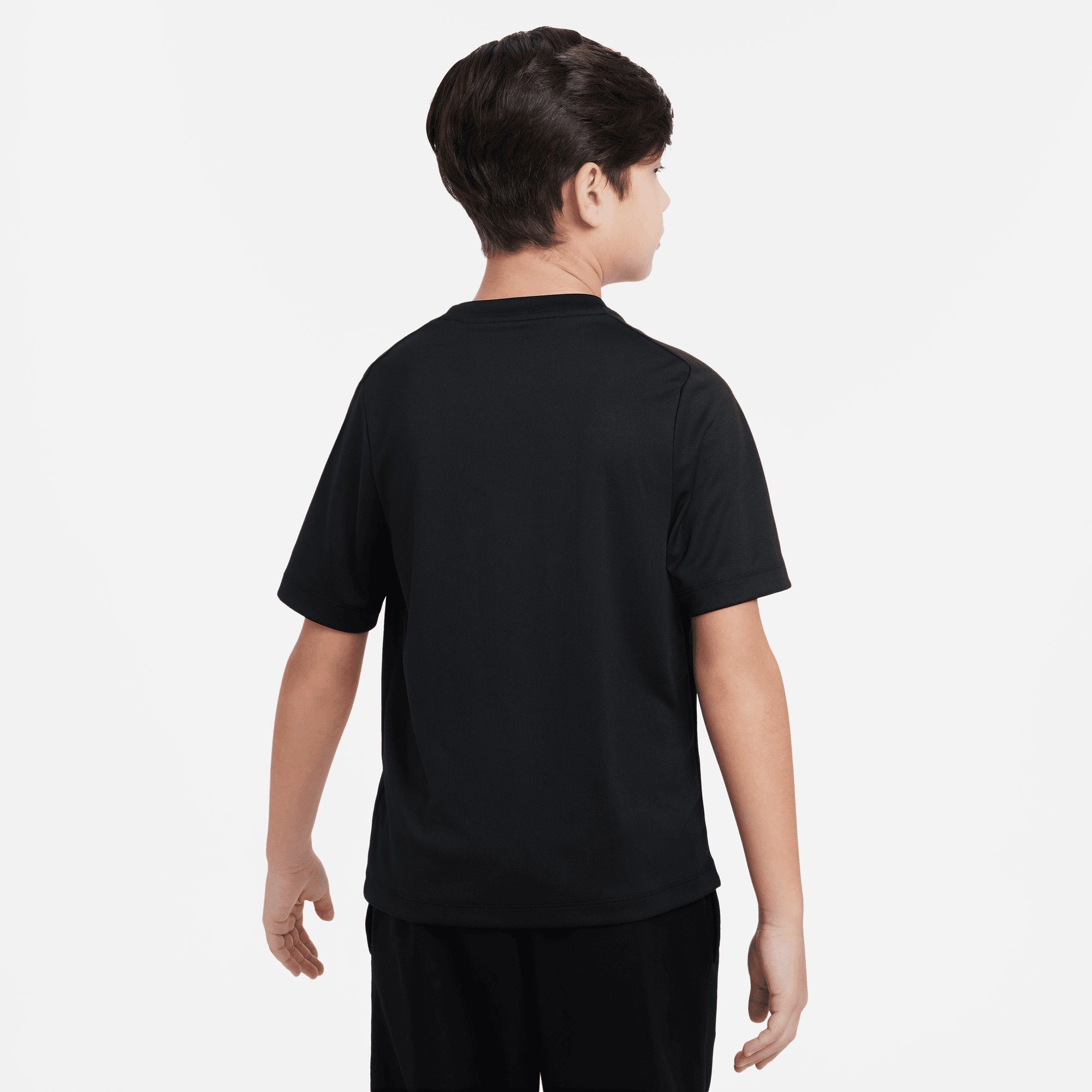 MULTI+ TOP Nike Trainingsshirt BLACK/WHITE BIG TRAINING KIDS' DRI-FIT (BOYS)