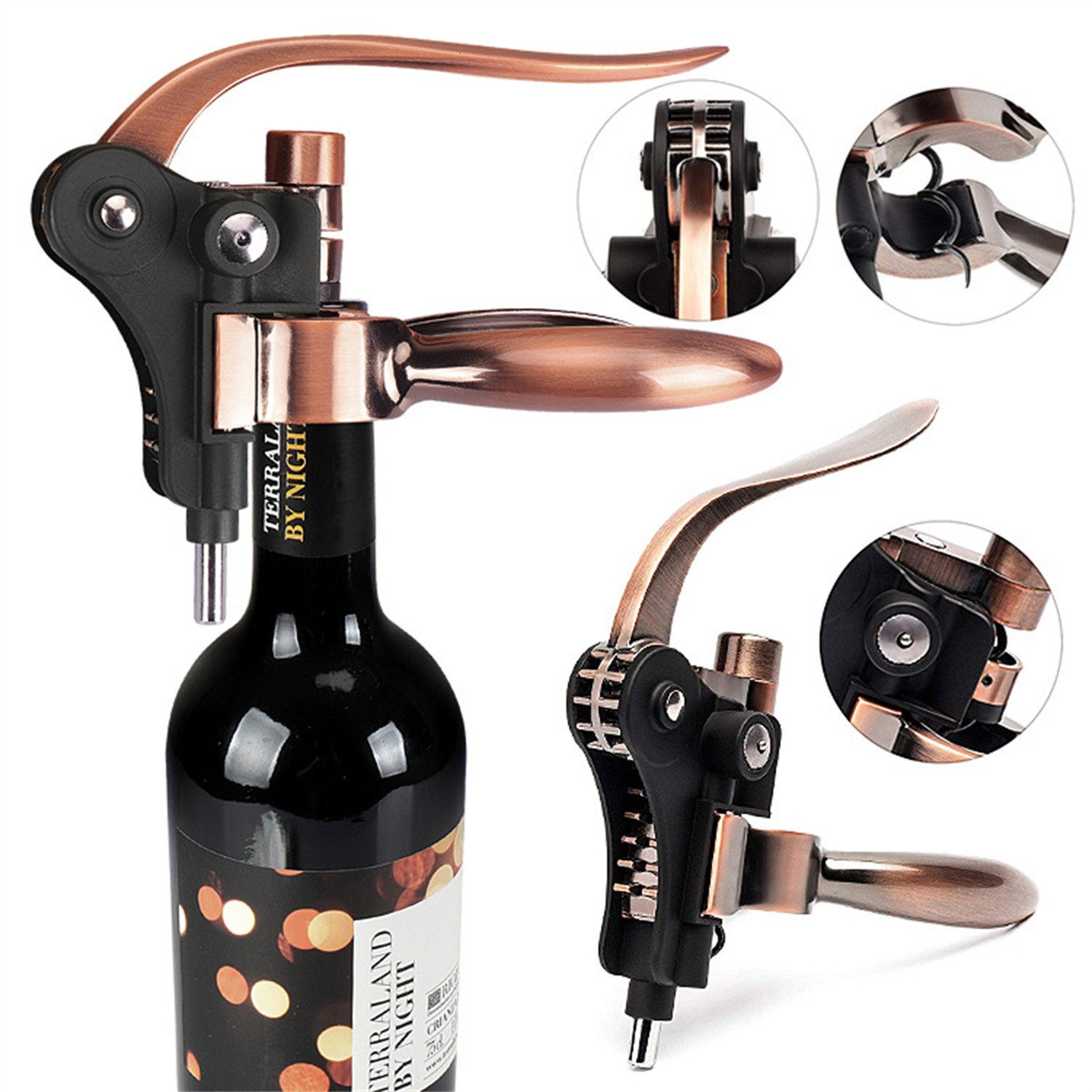 autolock Weinflaschenöffner Консервные ножи Wein Открывачки, für alle Arten von Korken