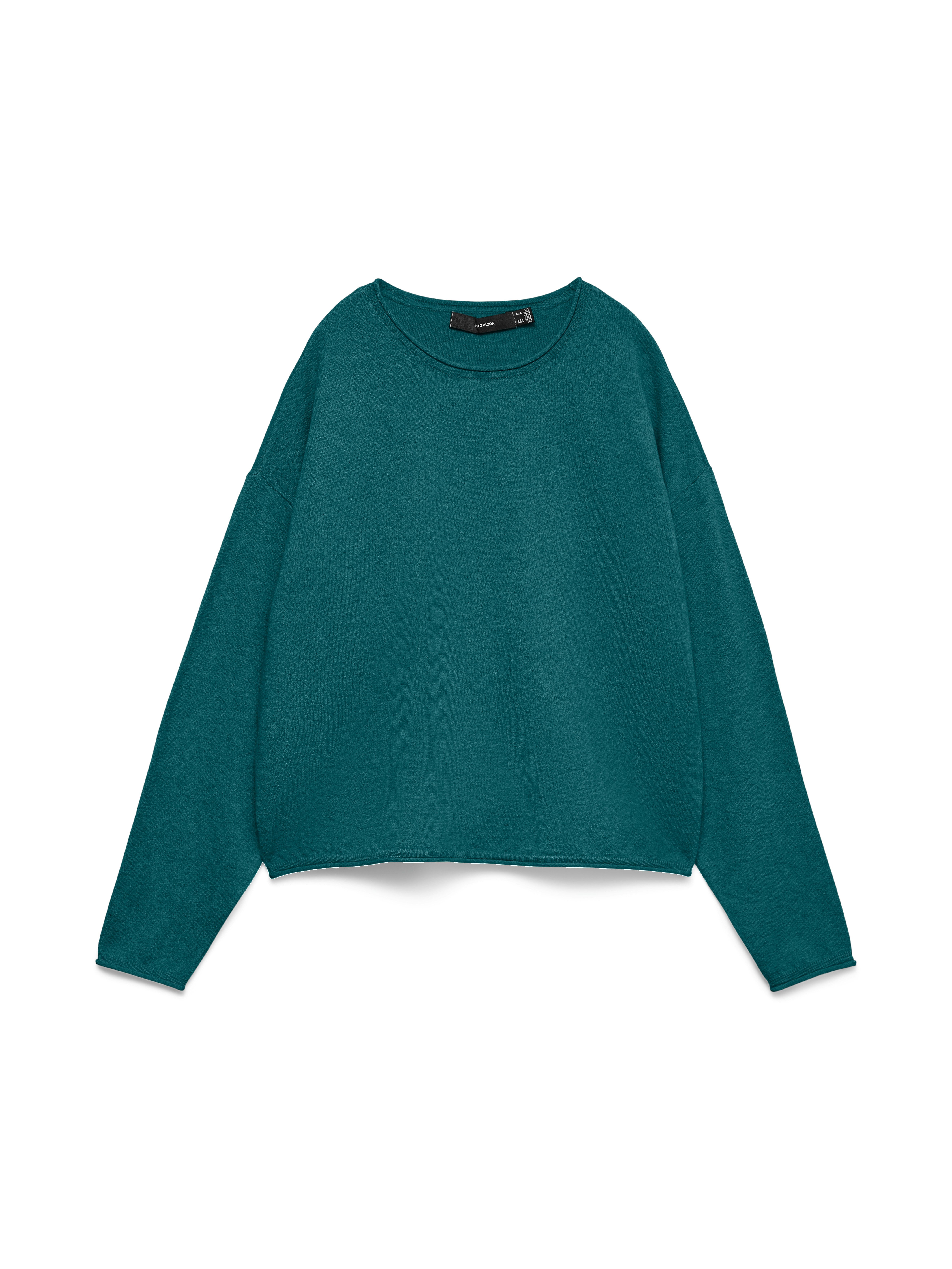 Vero Moda Strickpullover VMEXCITING PLAIN LS O-NK ROLL PULLOV BOO günstig online kaufen