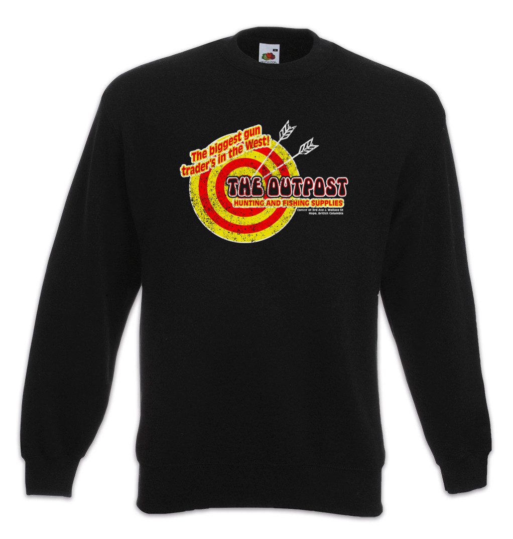 Sweatshirt R Outpost I Sweatshirt John Bar Symbol Sign Zeichen Rambo Gun Shop