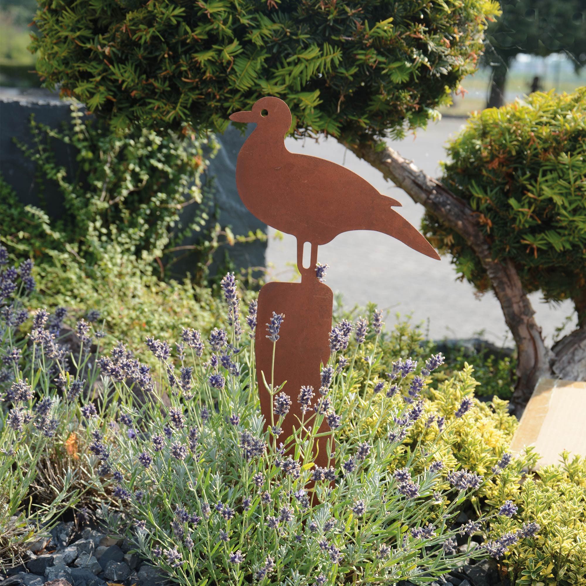 UNUS GARDEN Gartenstecker Roststecker Möwe auf günstig online kaufen