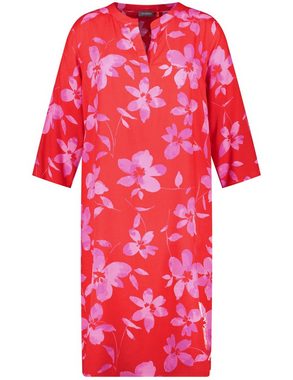 Samoon Minikleid Kleid mit Flower-Print
