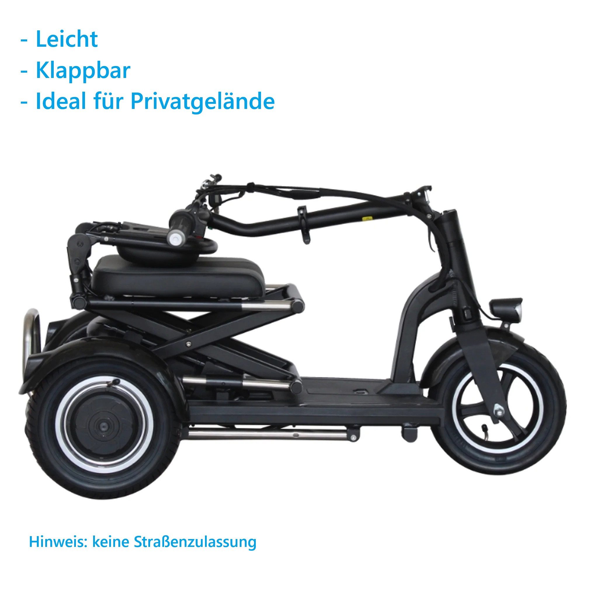 VITALWORXX Elektromobil VITALROLLER Light OHNE ZULASSUNG FÜR DEN ÖFFENTLICHEN RAUM !!!, 15 km/h – Bild 2 von 5